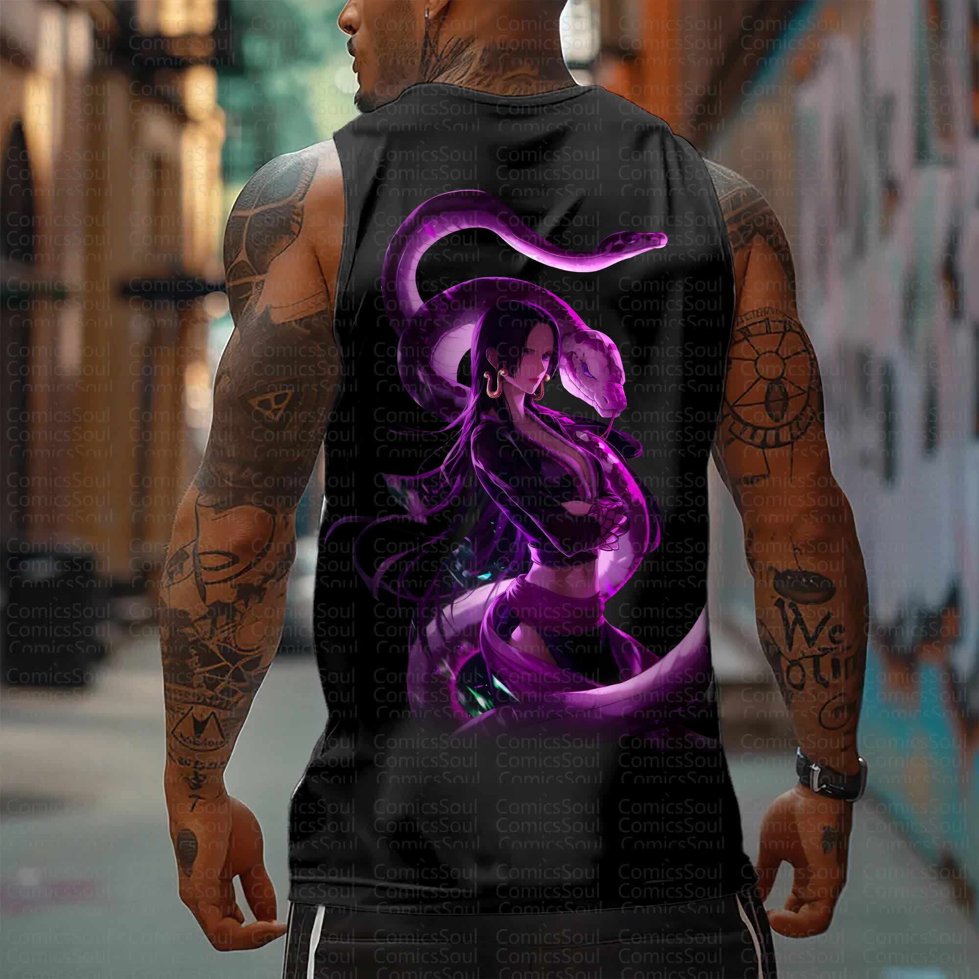 Unisex “Comicssoul” Casual Anime  Tank Top