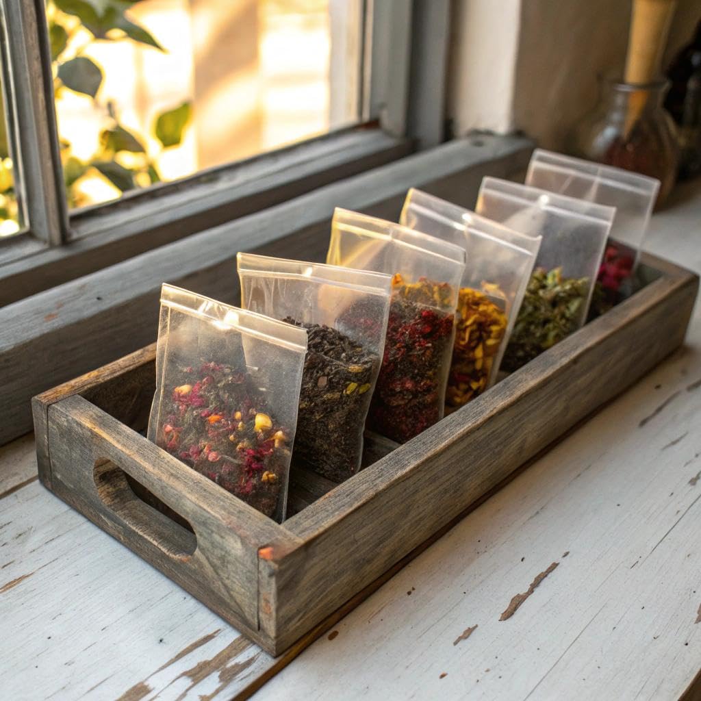 Tiesta Tea - Top 8 Favorites Sampler Set, Loose Leaf, Up to 80 Cups, High to No Caffeine, Hot & Iced, Tea Variety Pack with Green, Herbal, & Black, 8 Sample Pouches