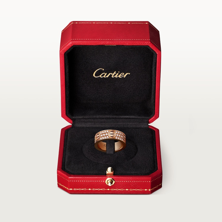 Replicate LOVE ring, classic model, paved(1:1 replica) - Original Replica Club