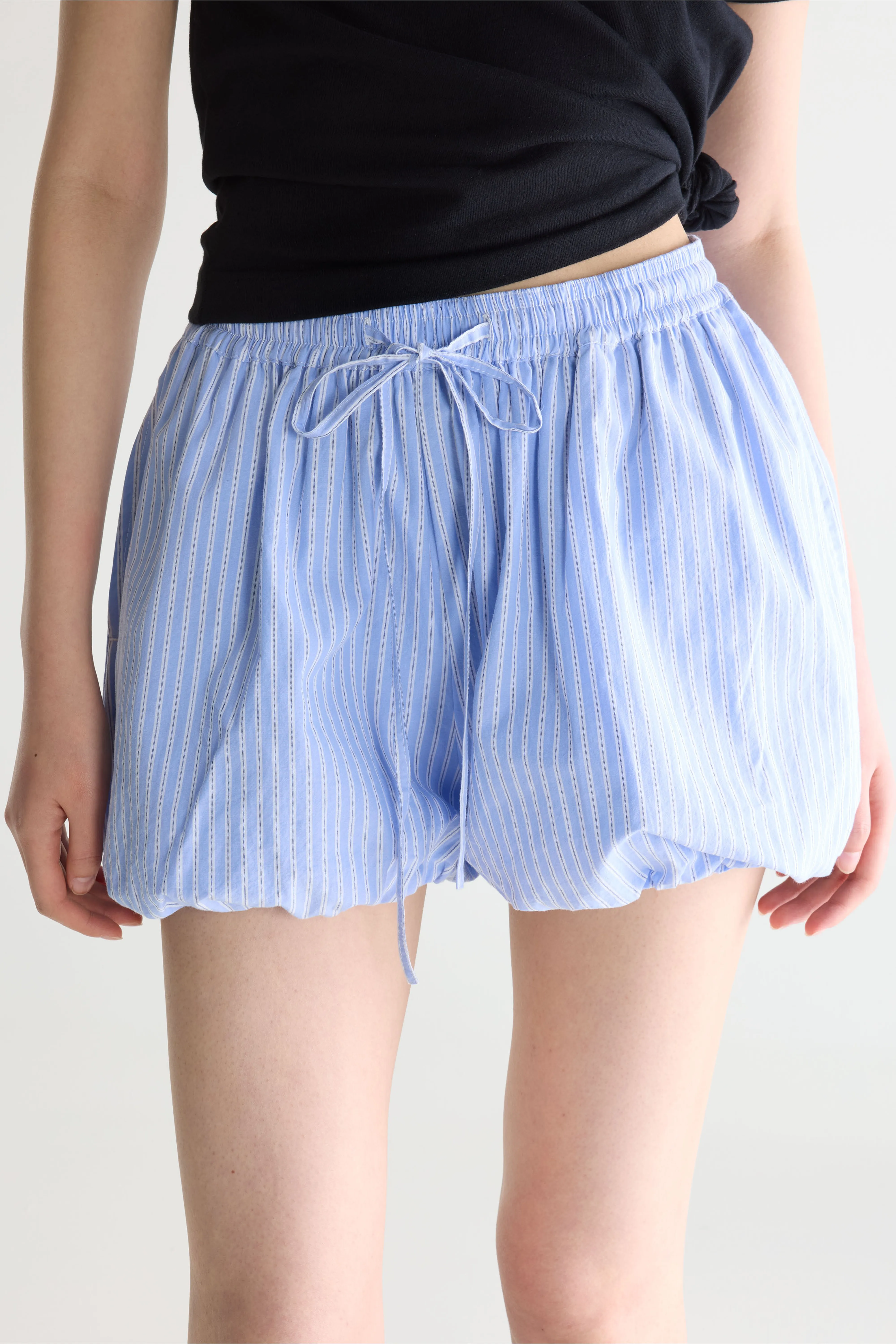 Bellerose Johny voluminous shorts (261 / W / STRIPE A)