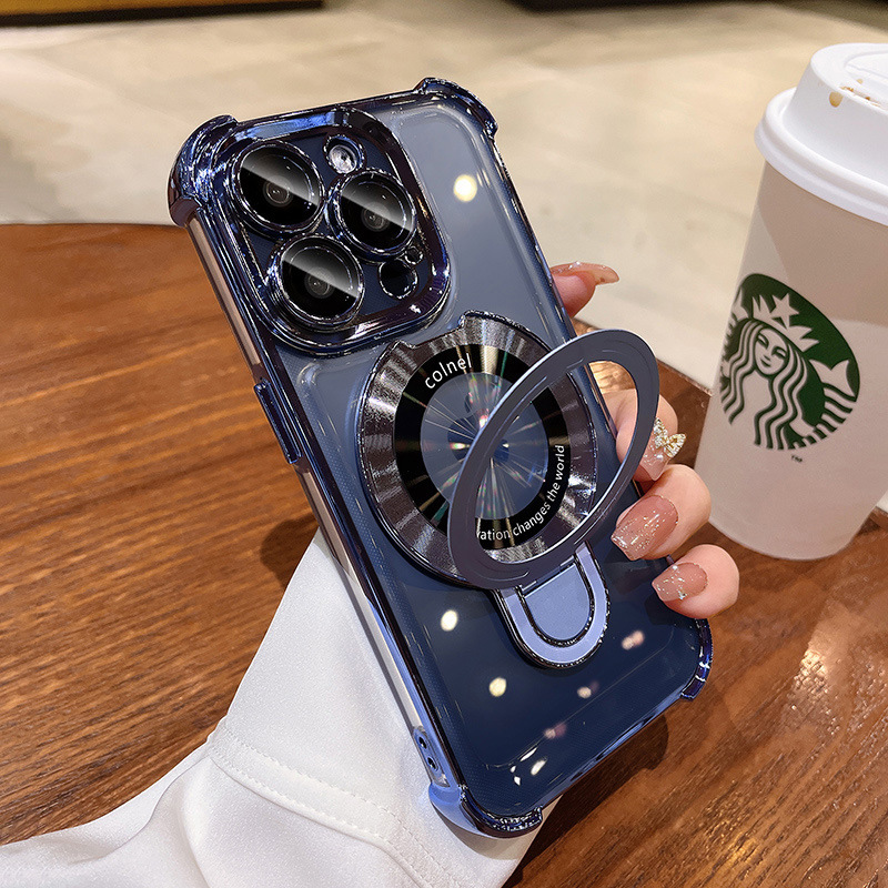 Airbag Ring Stand Case: Fits iPhone 17 to XR/XS 📱💥 (All Models Covered!)