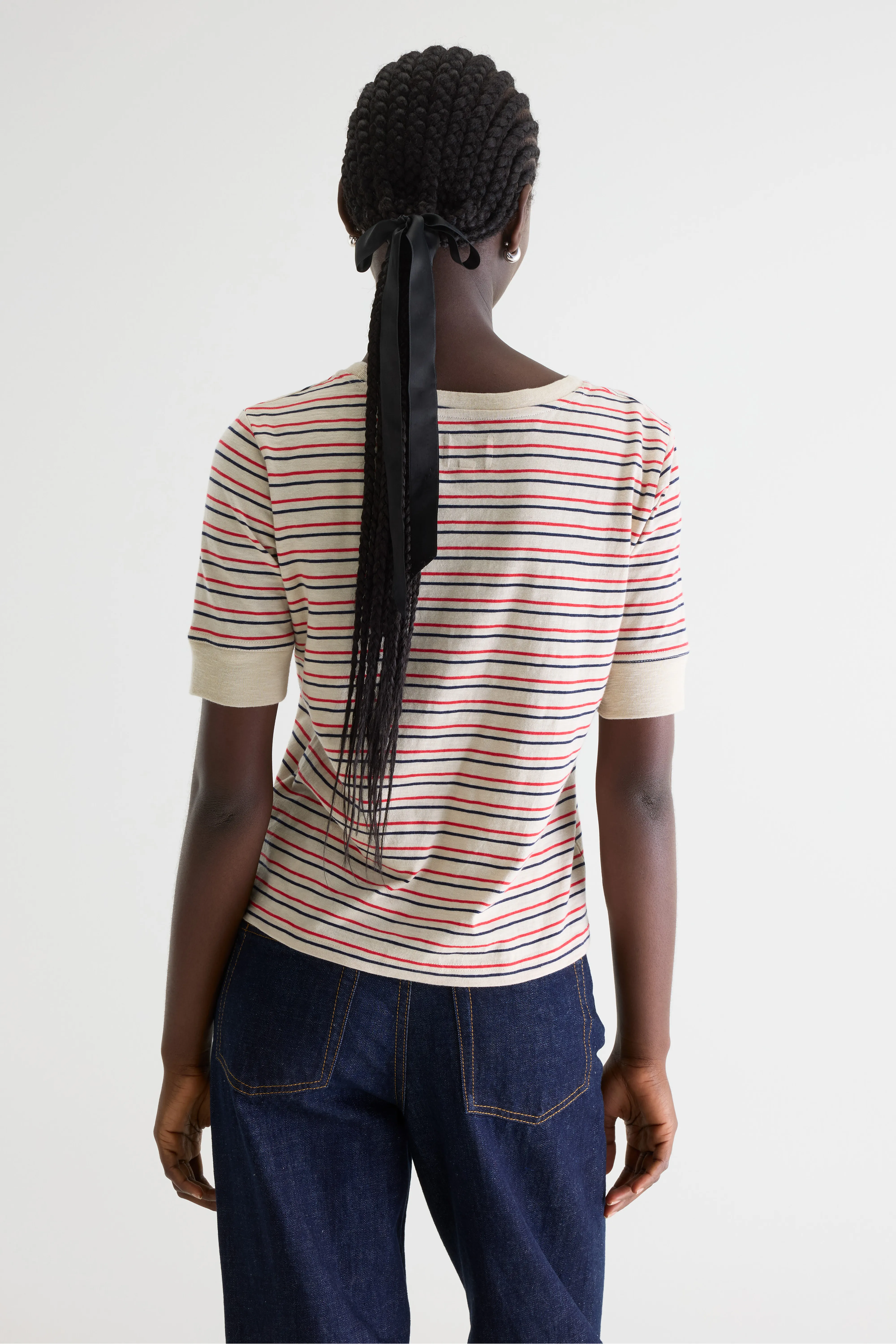 Bellerose Cias slim striped t-shirt (261 / W / STRIPE A)