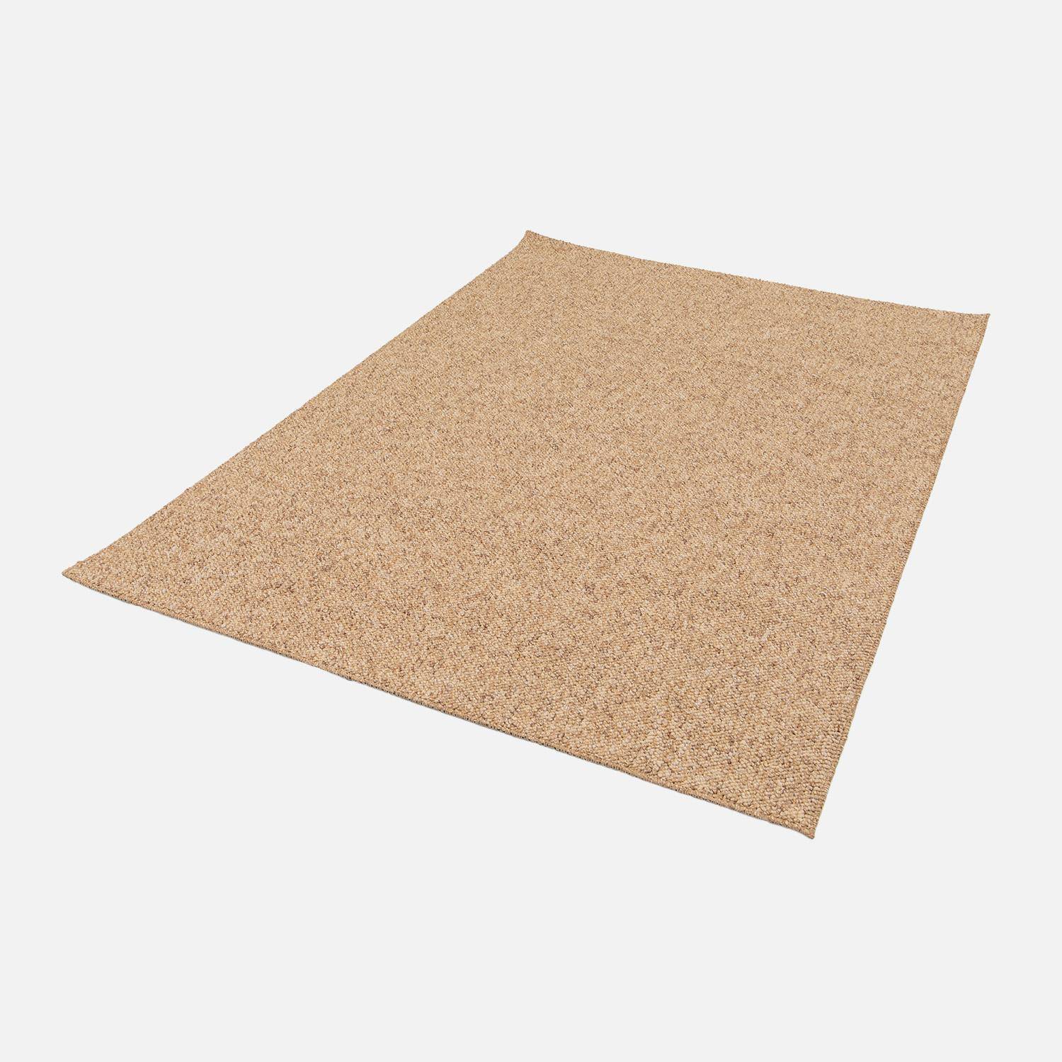 Walter - Alfombra interior borreguito caramel efecto chiné