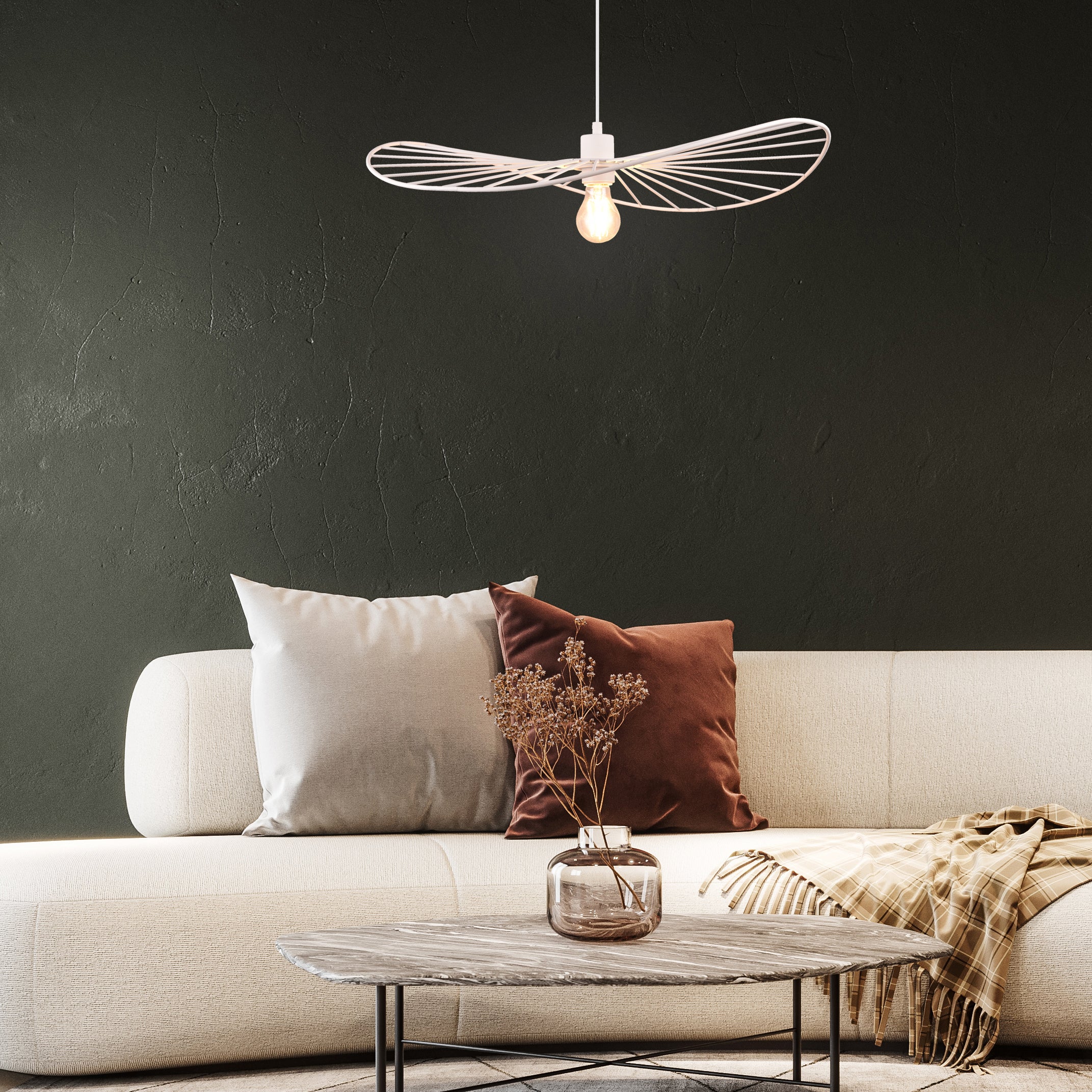 Reality Chapeau Hanglamp - Wit