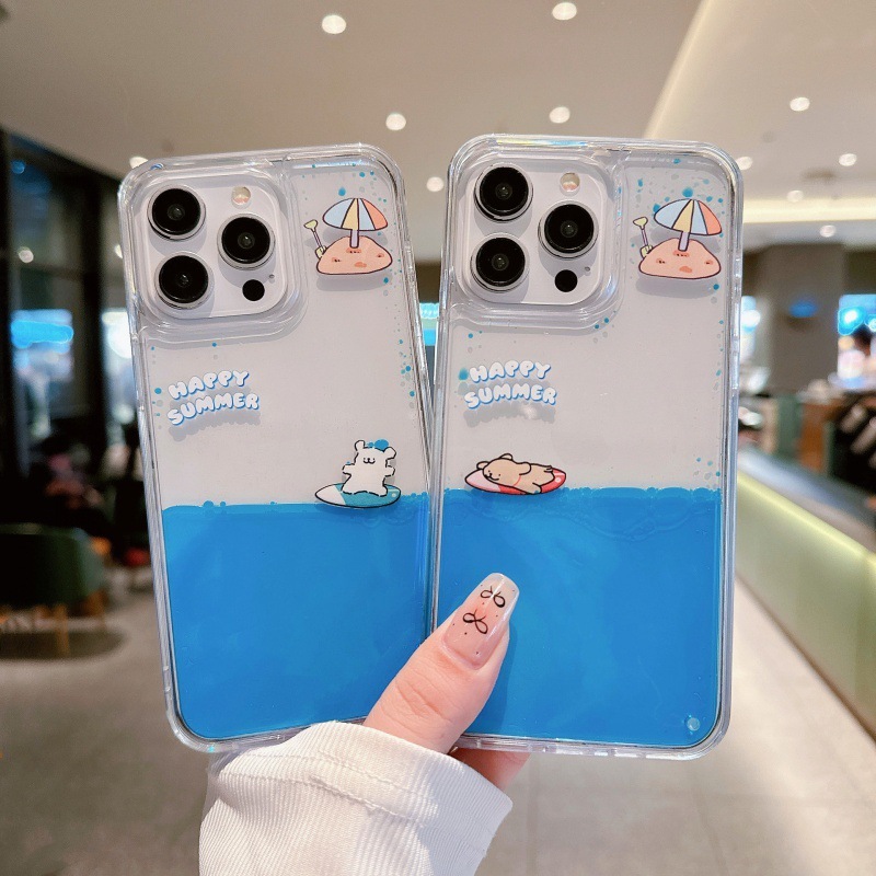 Surfer Puppy Phone Case for Apple-🔥Order today and get free screen protector🎁