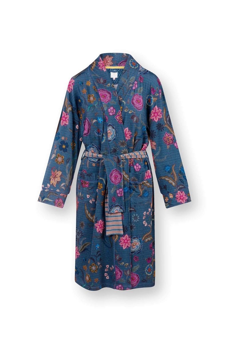 Nisha Kimono Coco Flower Blue