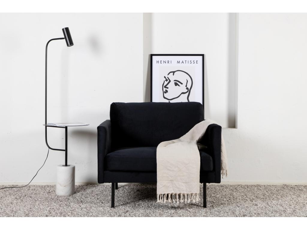 Sillón Cozetiq 95x84x80 Negro