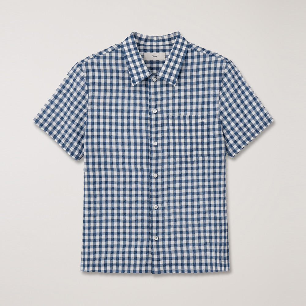 Dunst - Chemise Holiday à Carreaux - Marine
