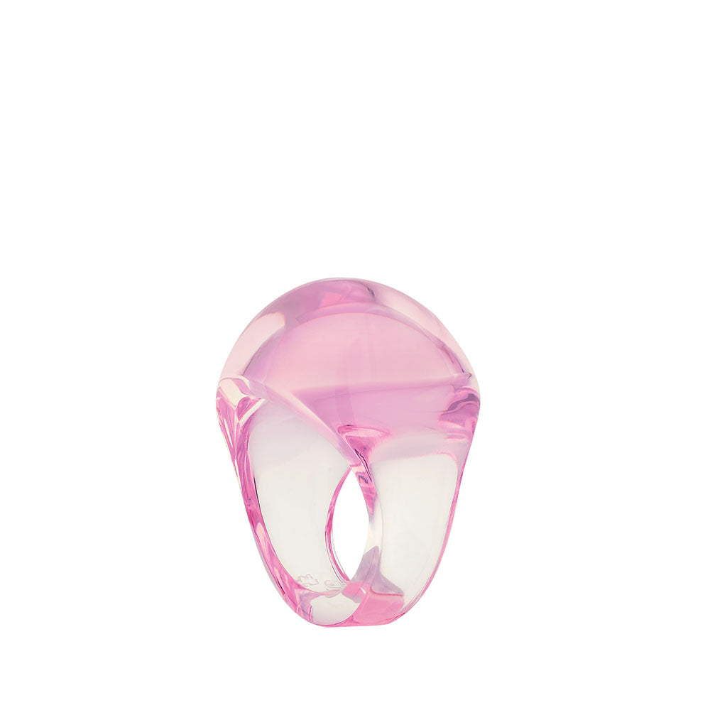 BAGUE CABOCHON - CRISTAL ROSE