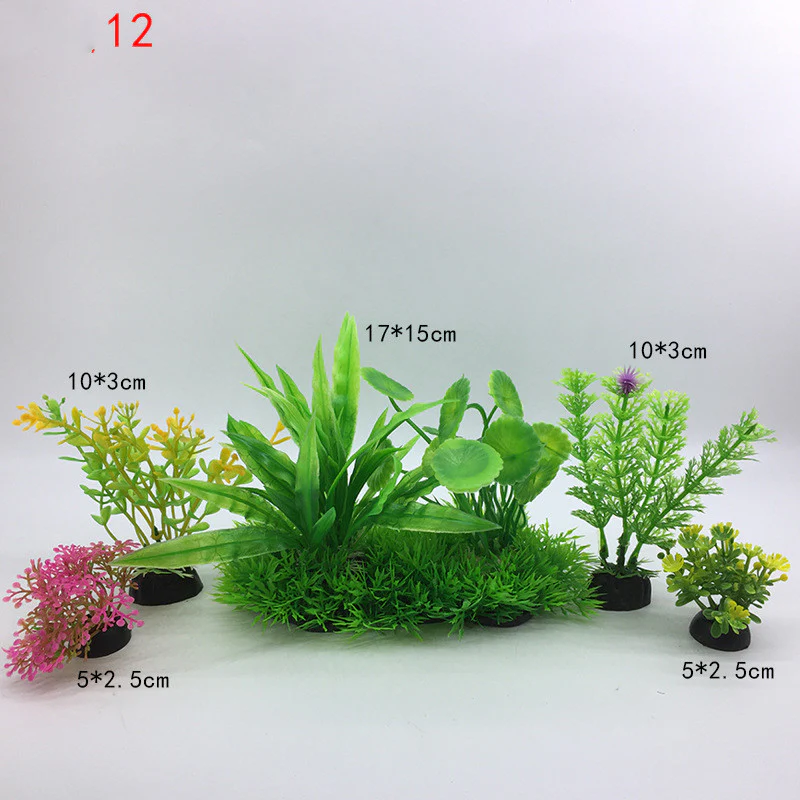Fish Tank Decoration Simulation Water Plant Artificial Aquarium Landscaping Decor