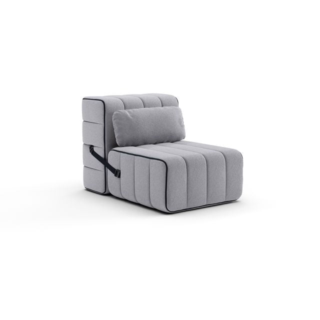 Curt kussen 60x30 - Jet - 9803 (Grijs)