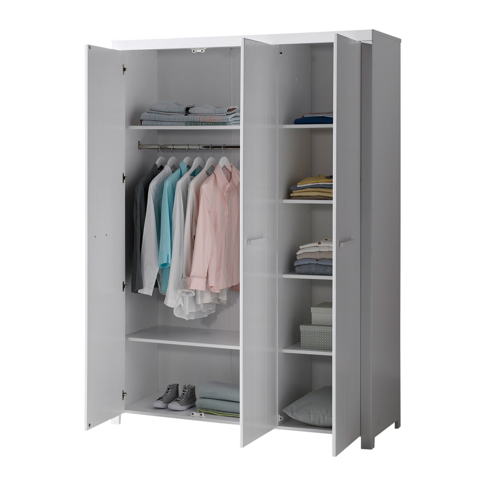 Vipack Erik Kledingkast B 144 cm - Wit