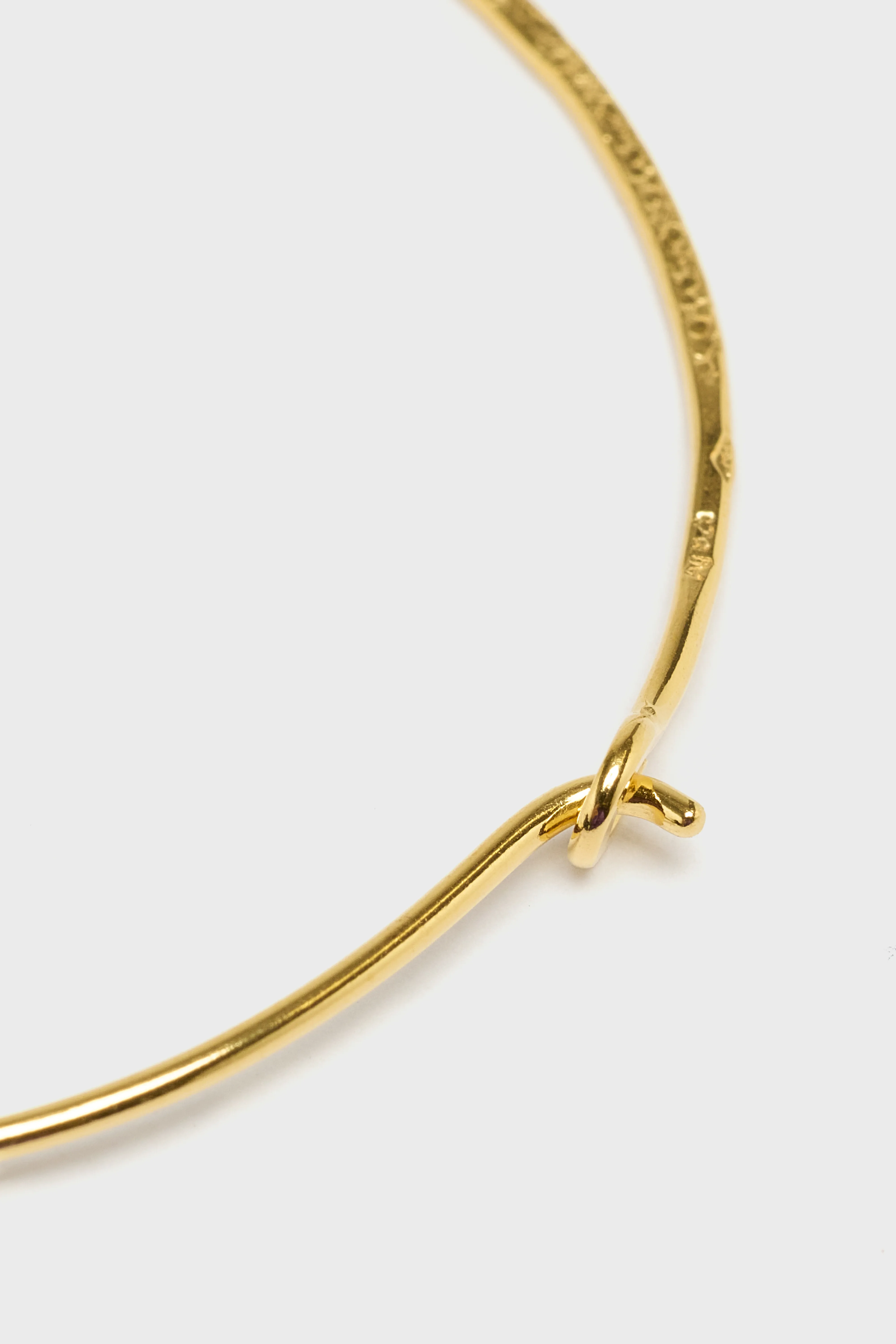 Bellerose Large Hoop Earrings  (252 / W / GOLD)