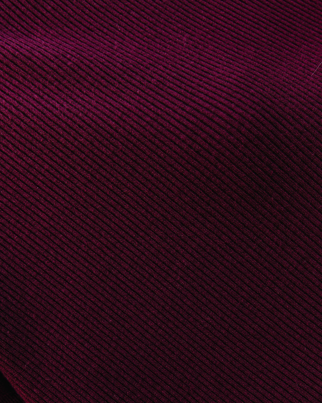 All That Ribbed Cashmere Blend Sweater - Wine - Se7enfashion