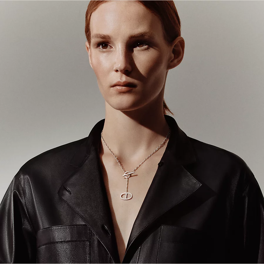 Replicate Chaine d ancre Contour pendant, large model(1:1 replica) - Original Replica Club