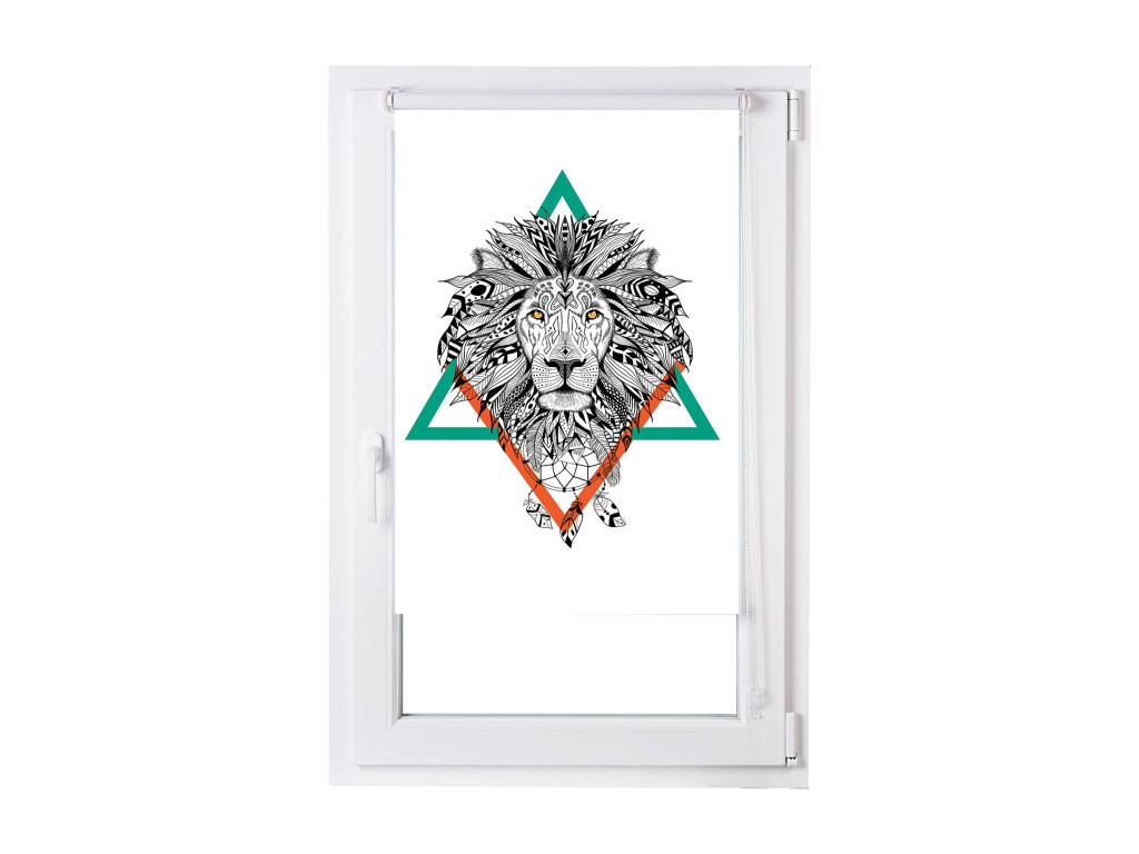 Hogarlujo | Estores Personalizados Easyfix ANIMALES | 105 x 150 cm (Ancho por Alto) Tamaño de Tela 102 x 150 cm | Modelo A-225 Color Unico
