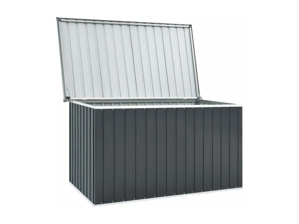 Caja de almacenaje para jardín gris 171x99x93 cm pnq3613144