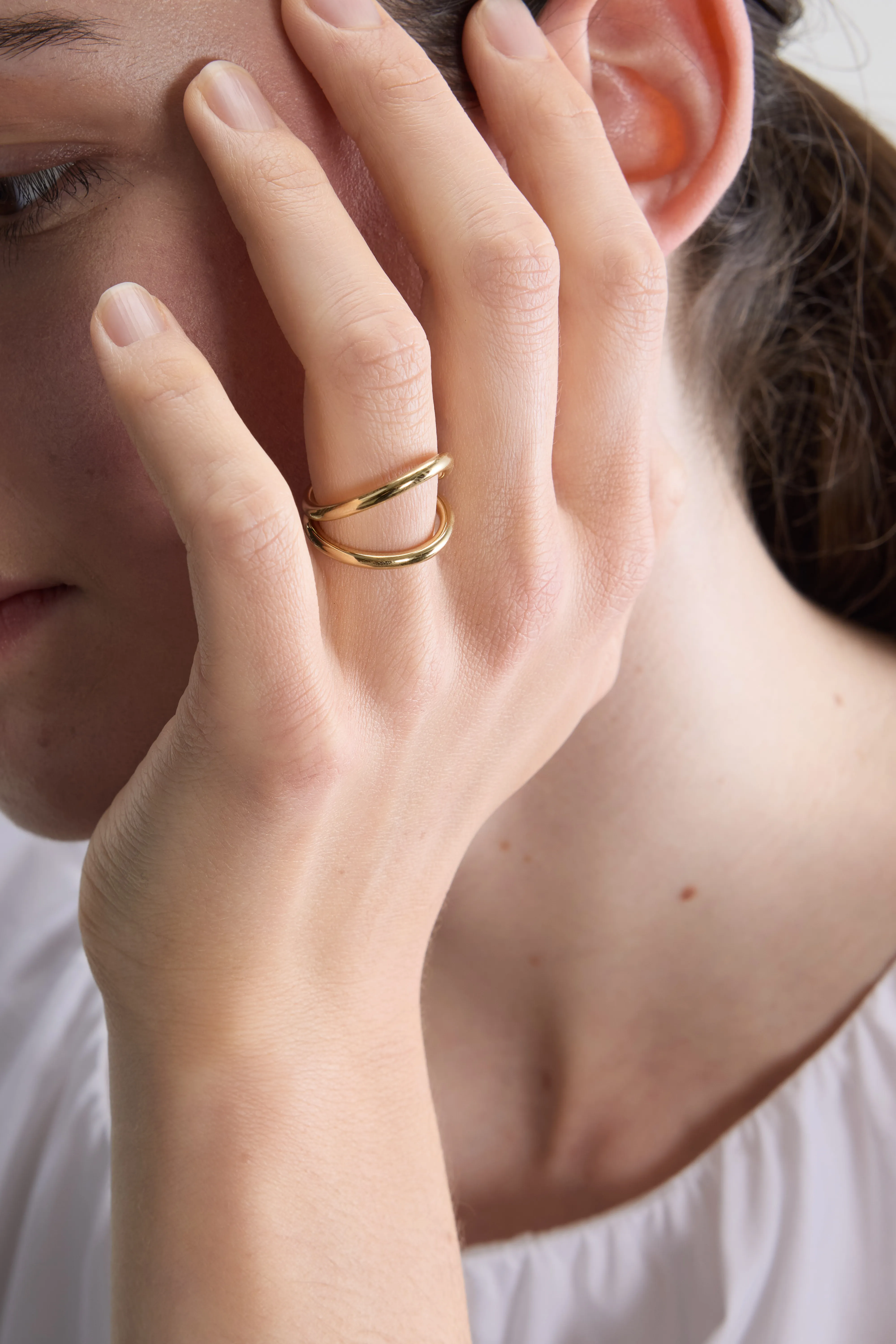 Bellerose Echo Ring  (261 / W / GOLD)
