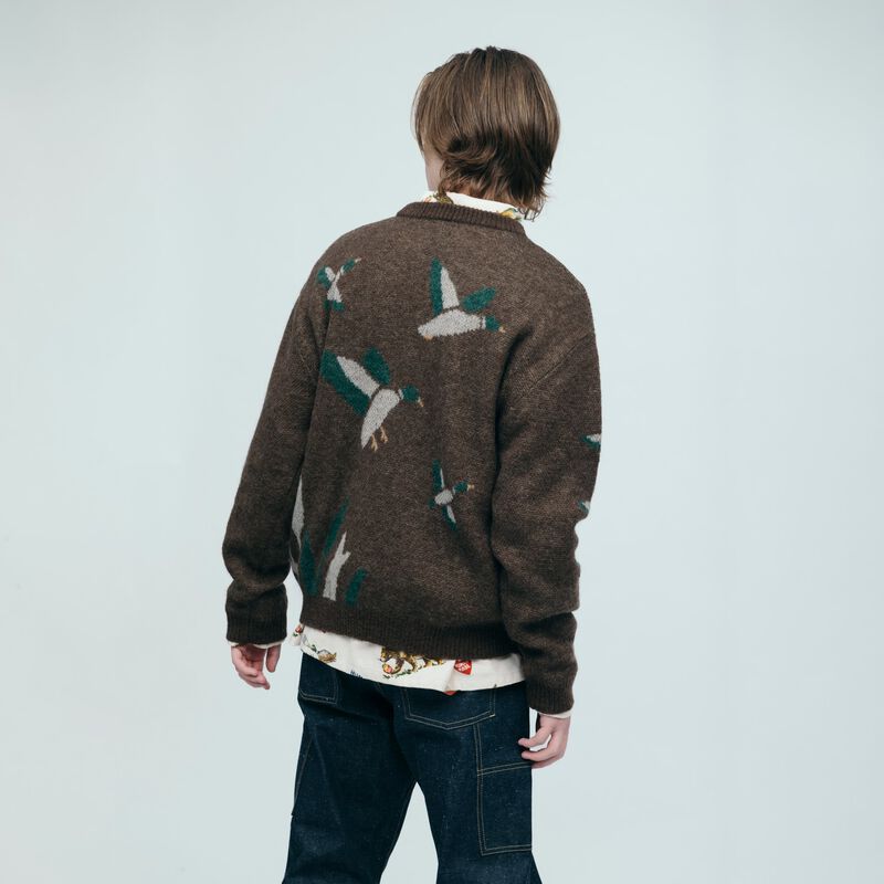 HUMAN MADE GRAPHIC KNIT SWEATER