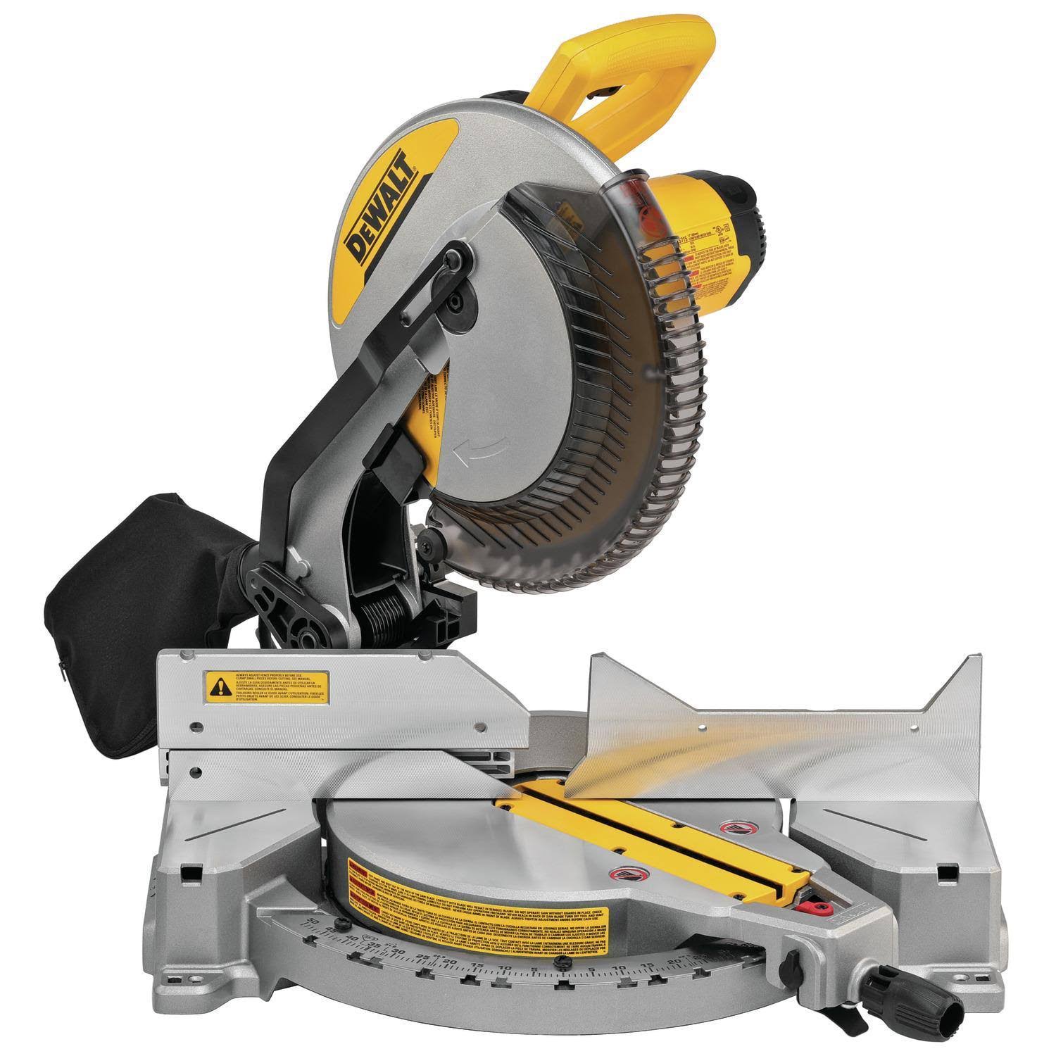 DeWalt DWS715 12" Single Bevel Compound Miter Saw 15 Amp(12 in. 15-Amp)
