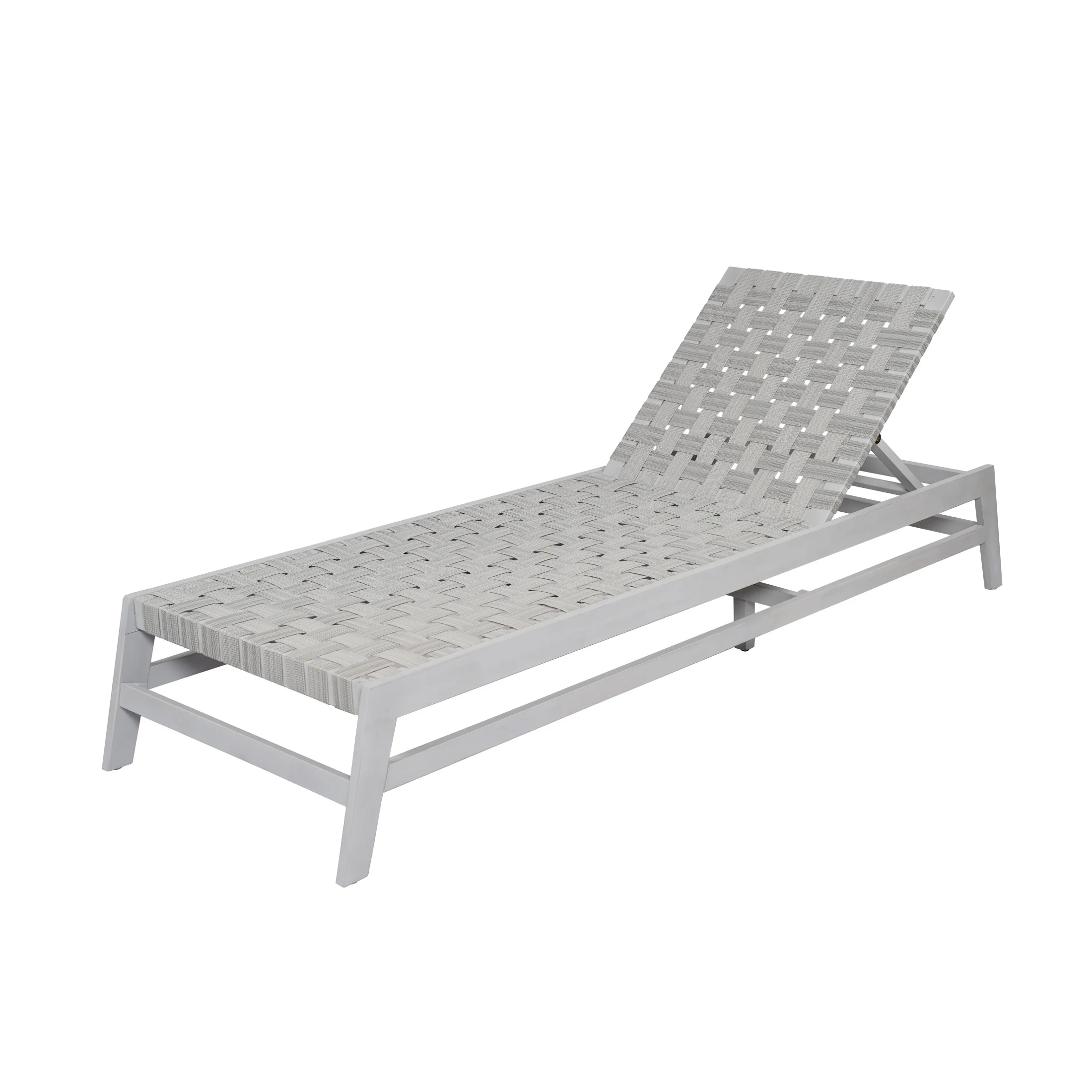 Christopher Knight Home Outdoor Wood Chaise Lounge Chair, Adjustable 4-Position Recliner with Rope Seat, Teak - Image 15
