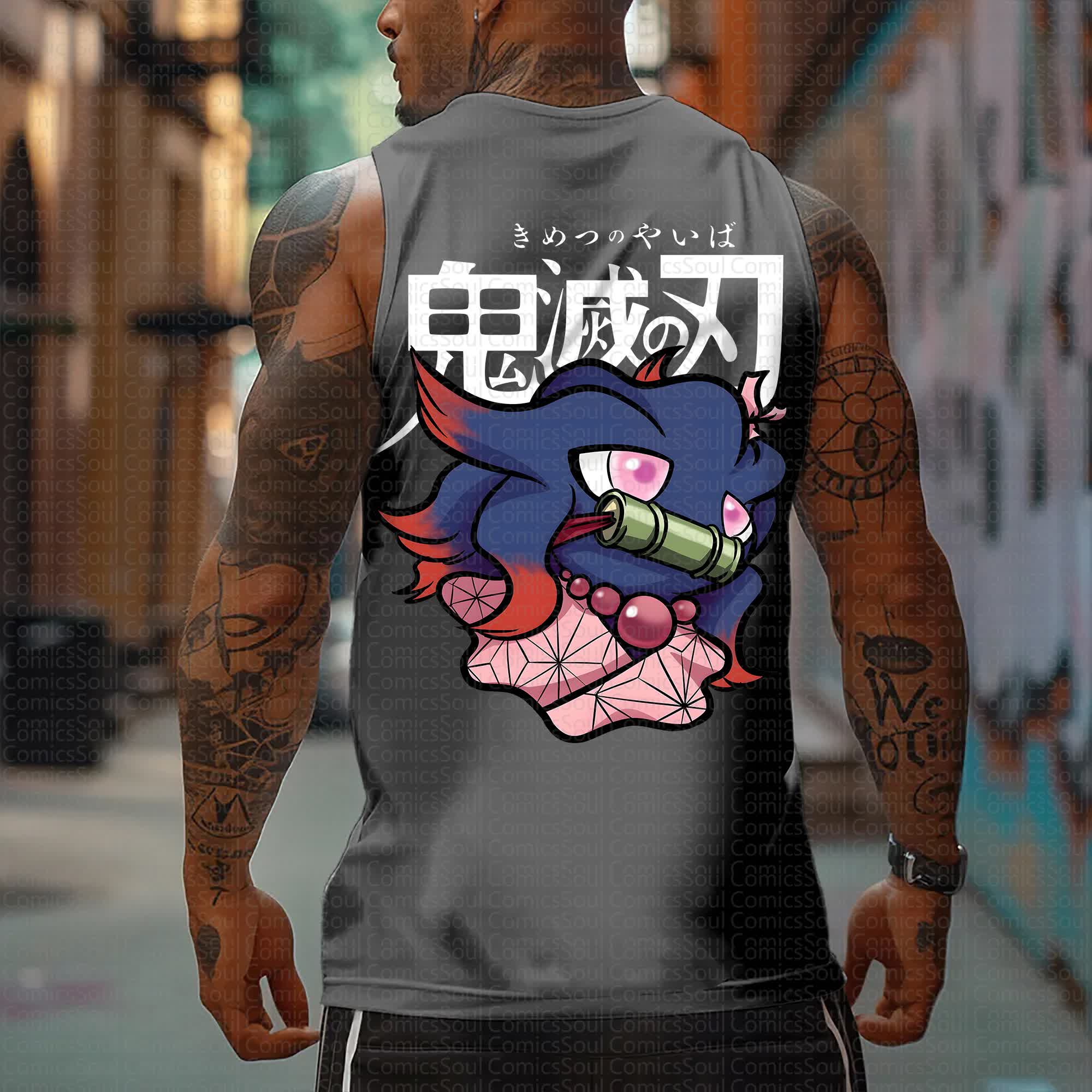 Unisex “Comicssoul X Comicssoul” Casual Anime  Tank Top