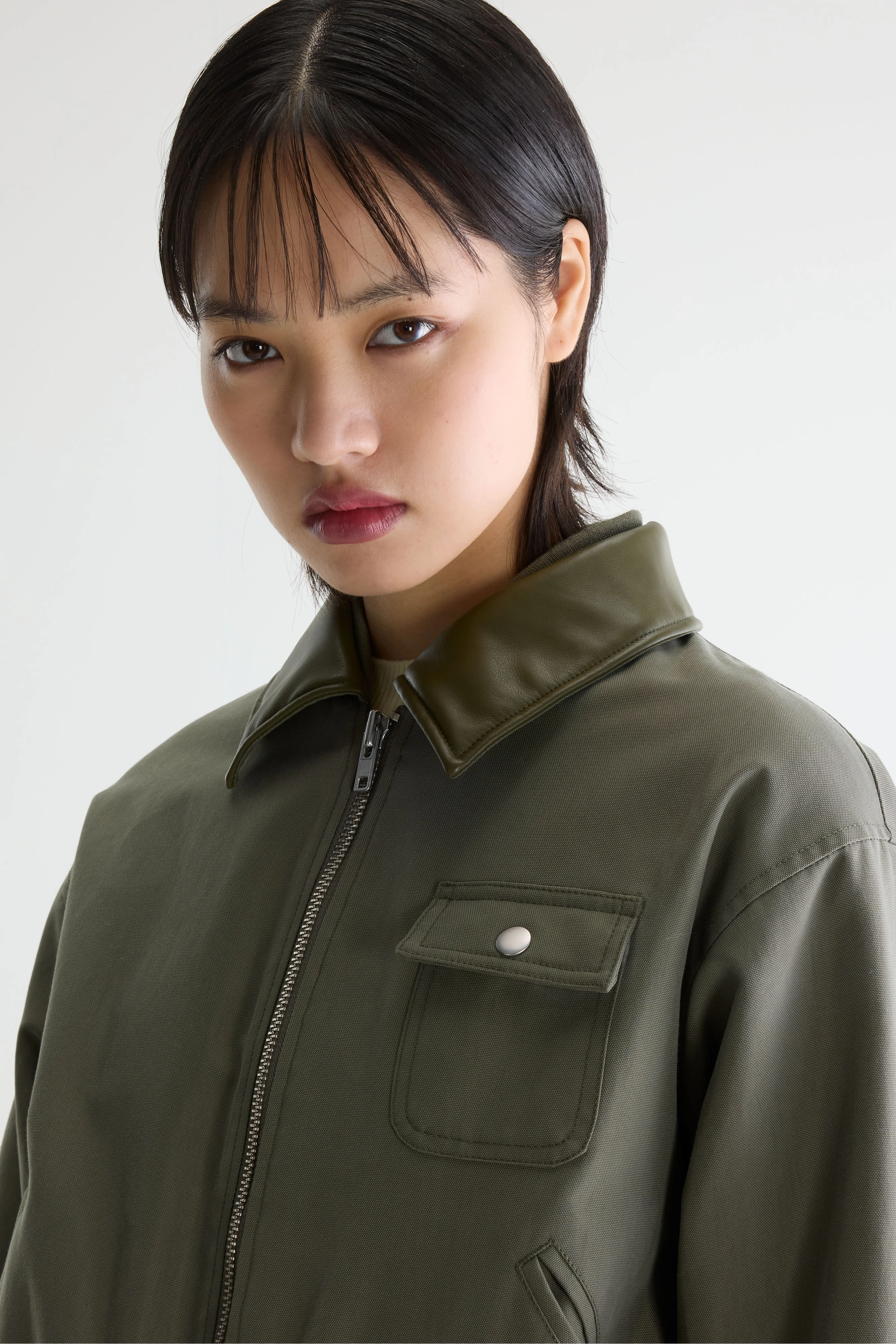 Bellerose Jenner relaxed jacket (261 / W / SAGE)