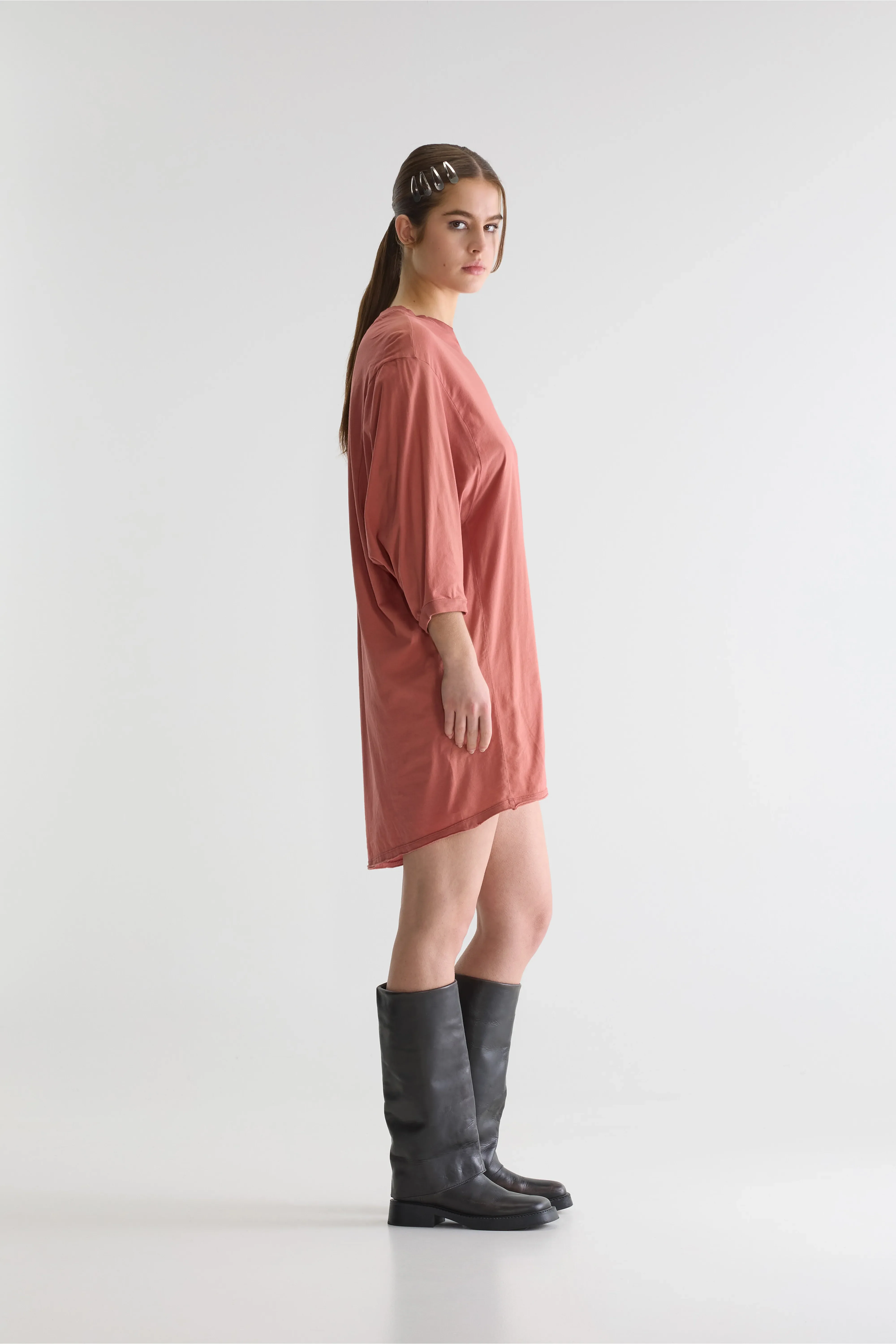 Bellerose Fede t-shirt dress (261 / W / ETRUSCAN RED)