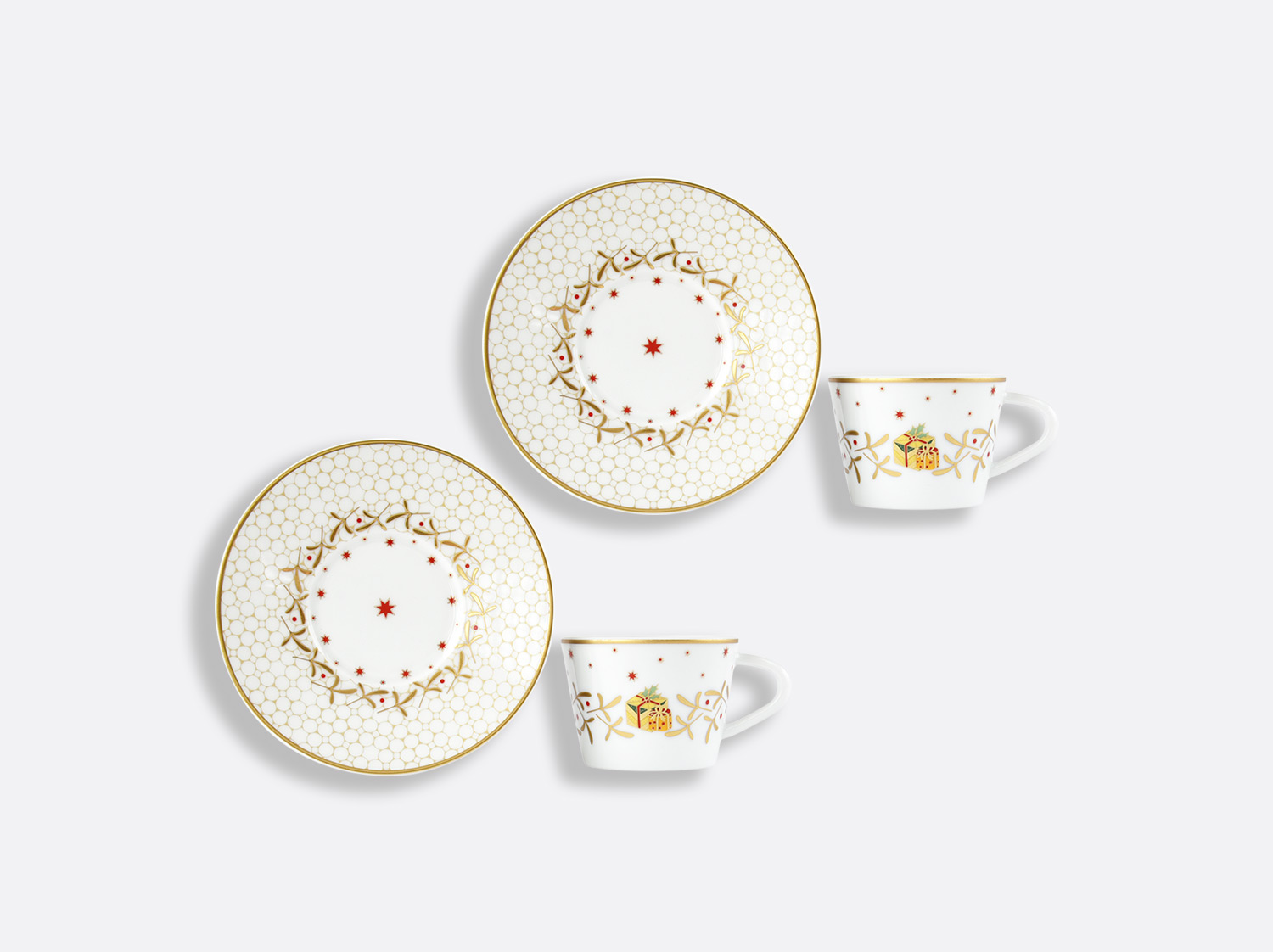 Coffret de tasses & soucoupes café 8 cl