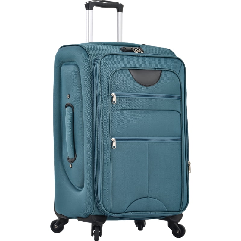 Softside Luggage Expandable 3 Piece Set Suitcase Upright Spinner Softshell Lightweight Luggage Travel Set - Image 72