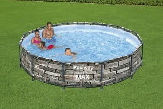 Bestway Steel Pro MAX 12' x 30" Above Ground Outdoor Swimming Pool Set - Image 17