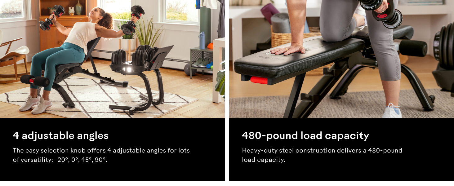 BowFlex 3.1S Bench Features