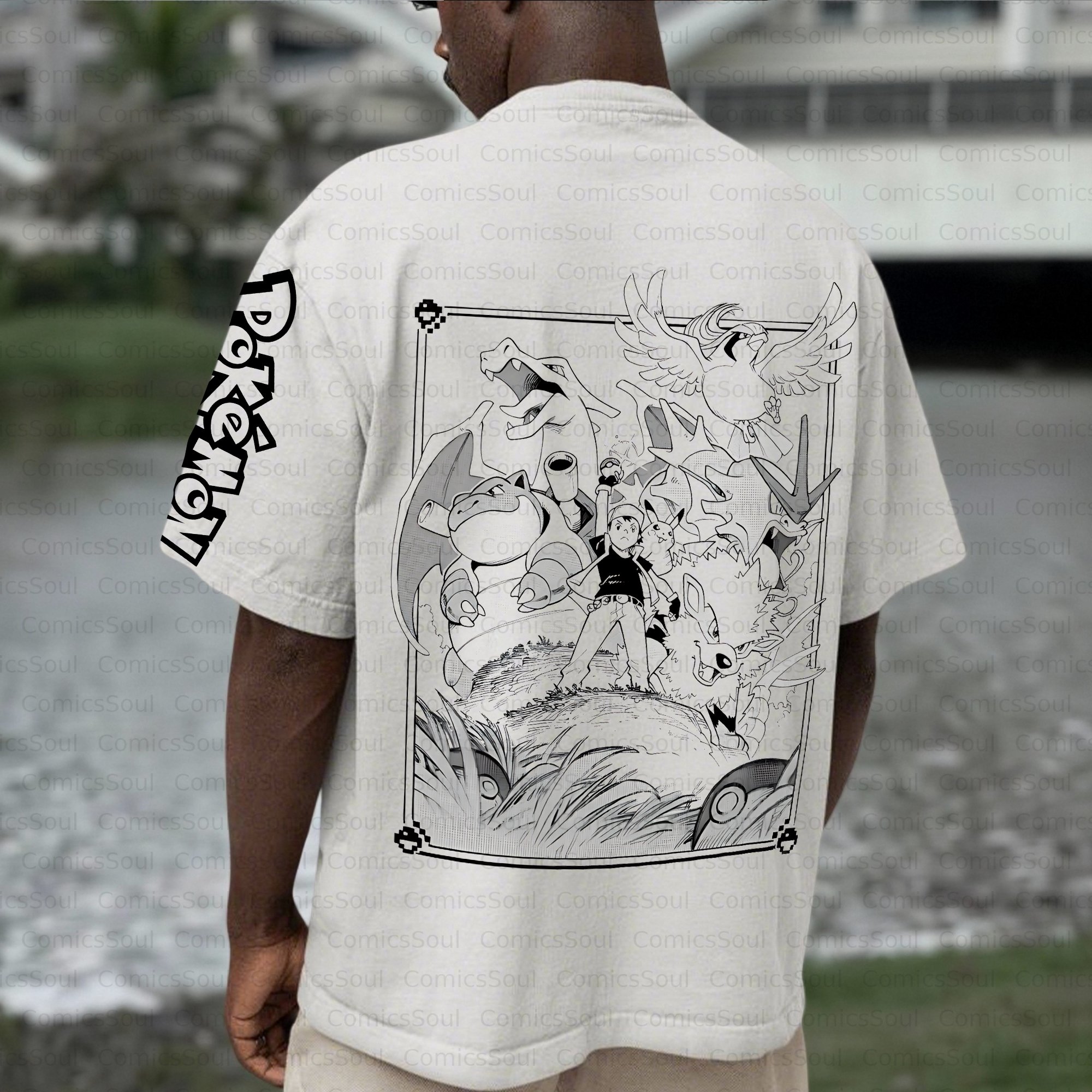 Unisex Anime Inspired Vintage T-Shirt