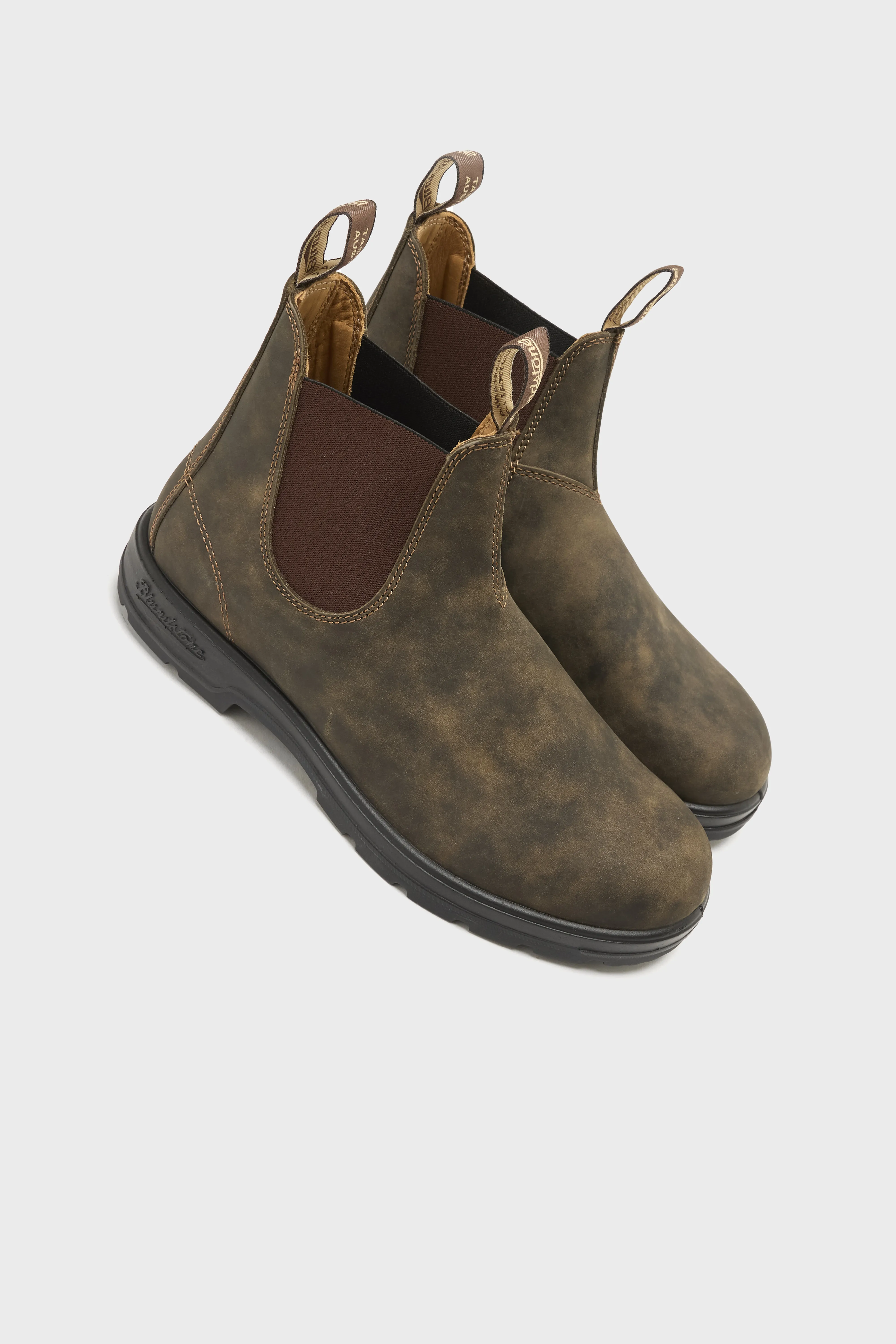 Bellerose 585 Classic Chelsea Boots for Men (242 / M / BROWN)