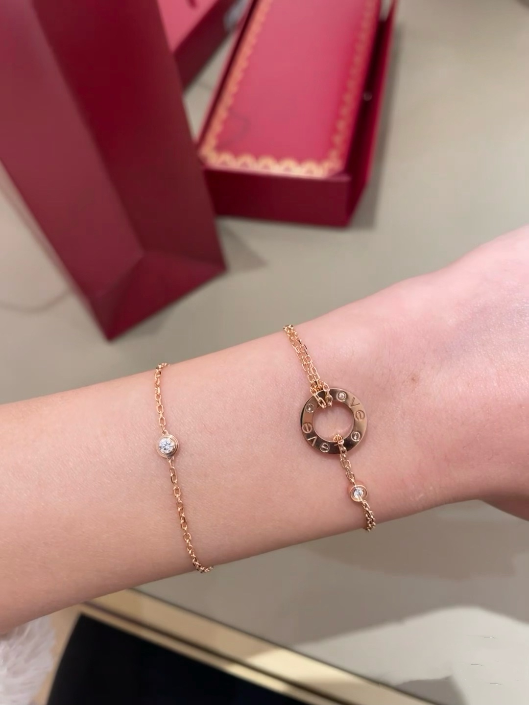 Cartier Diamond d'Amour Bracelet - Original Replica Club