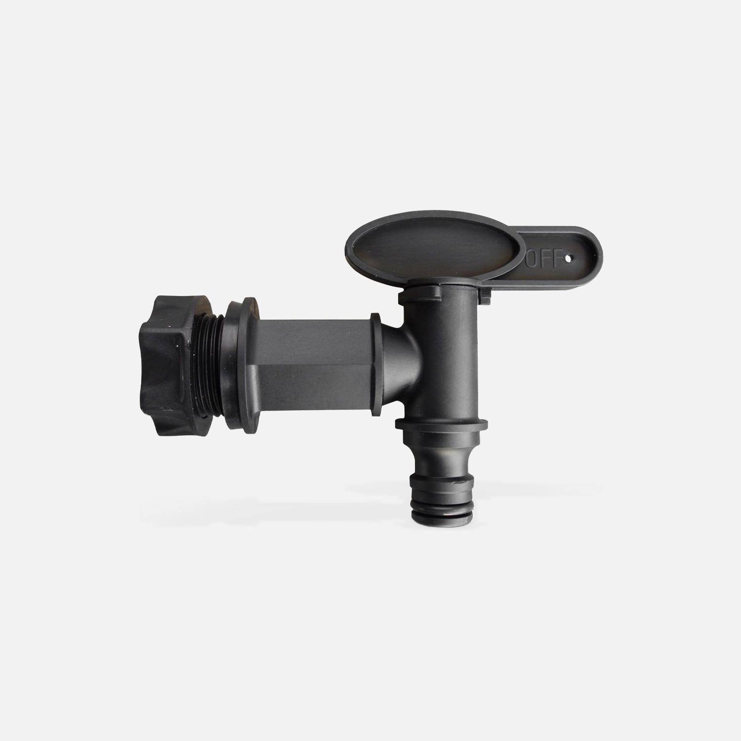 Grifo para recuperador de agua - Grifo de conexión rápida para recolector de agua de lluvia