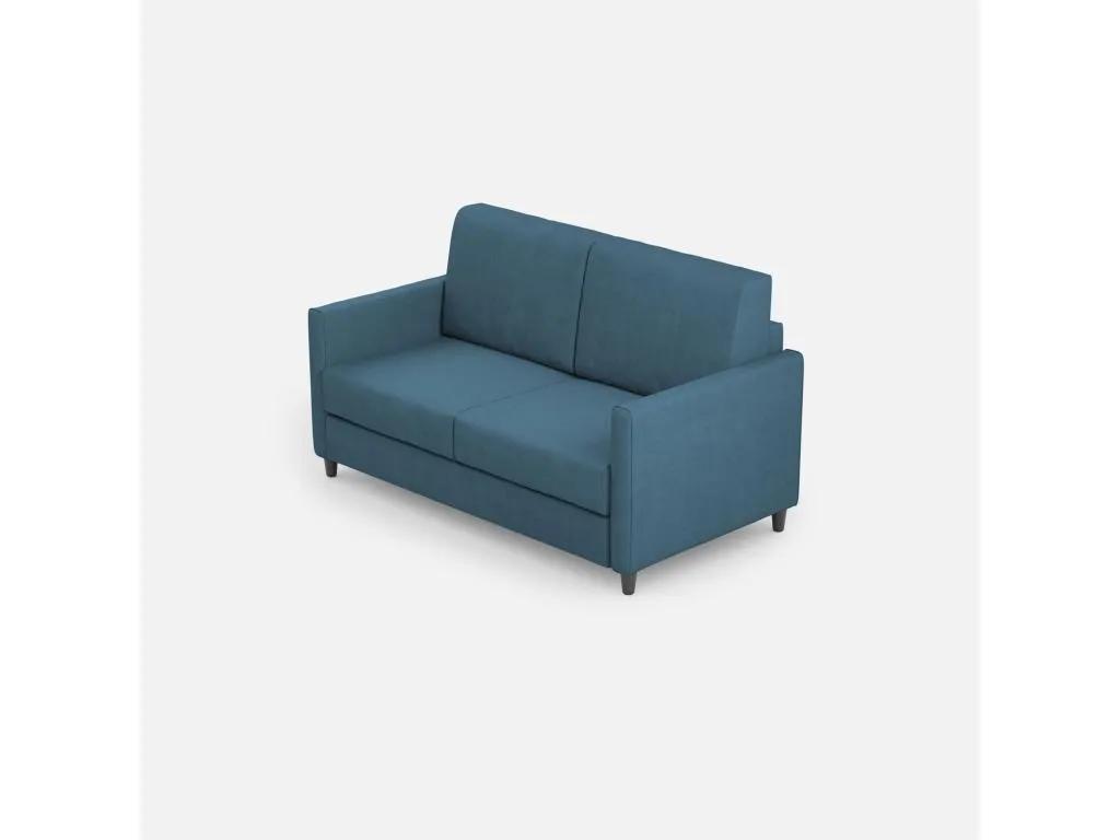 Sofá mediano Nidovia de 2 plazas (2 x 70 cm) dimensiones exteriores 158 cm color avio. zeu3692761