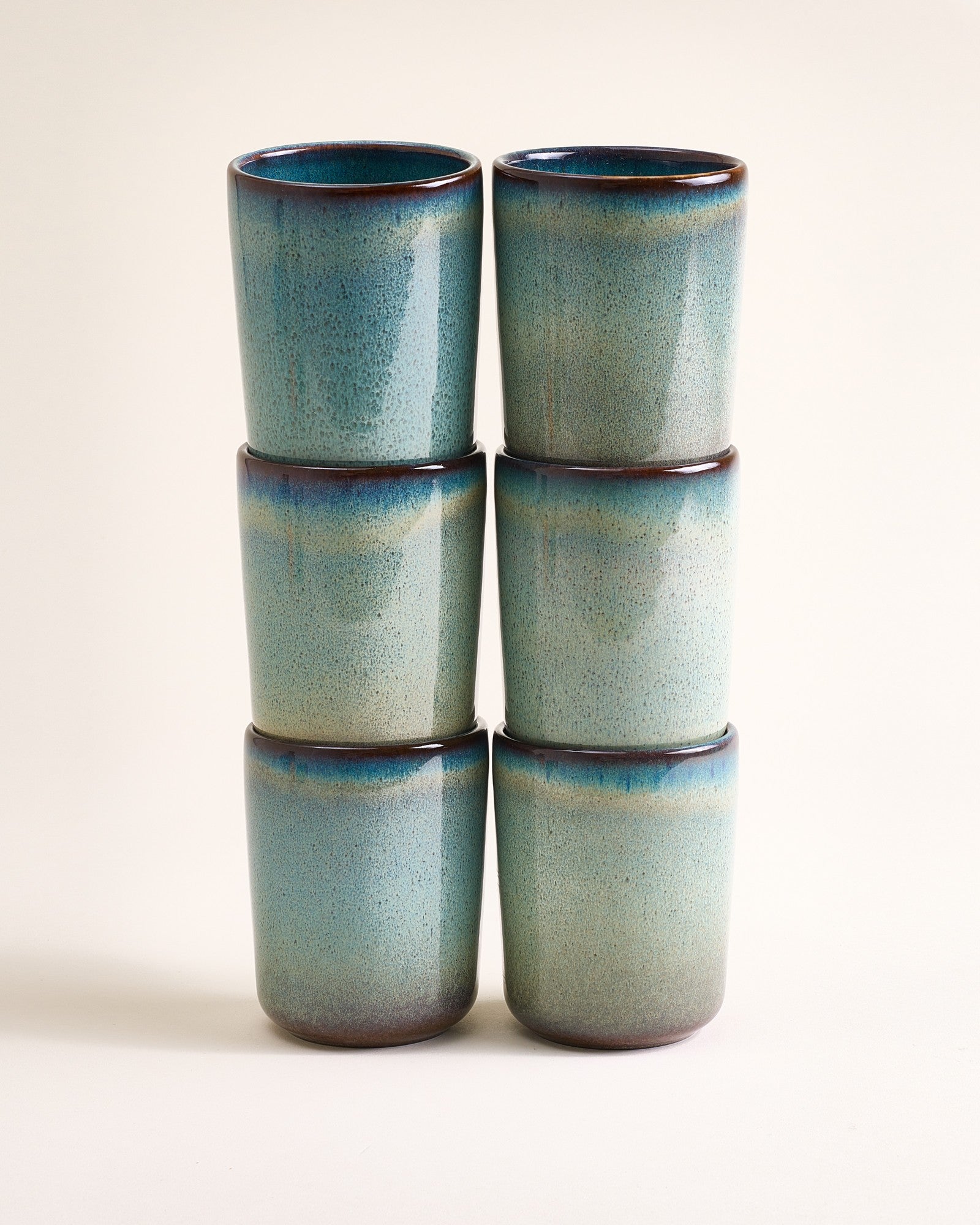 Madeira Becher groß grünblau 6er-Set