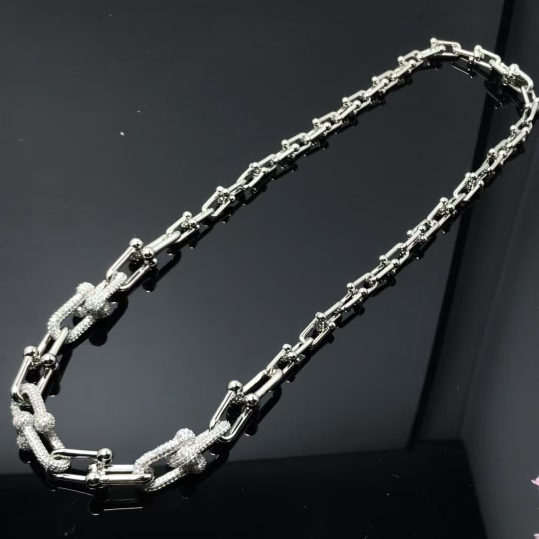 Tiffany HardWear Graduated Link Necklace - Original Replica Club