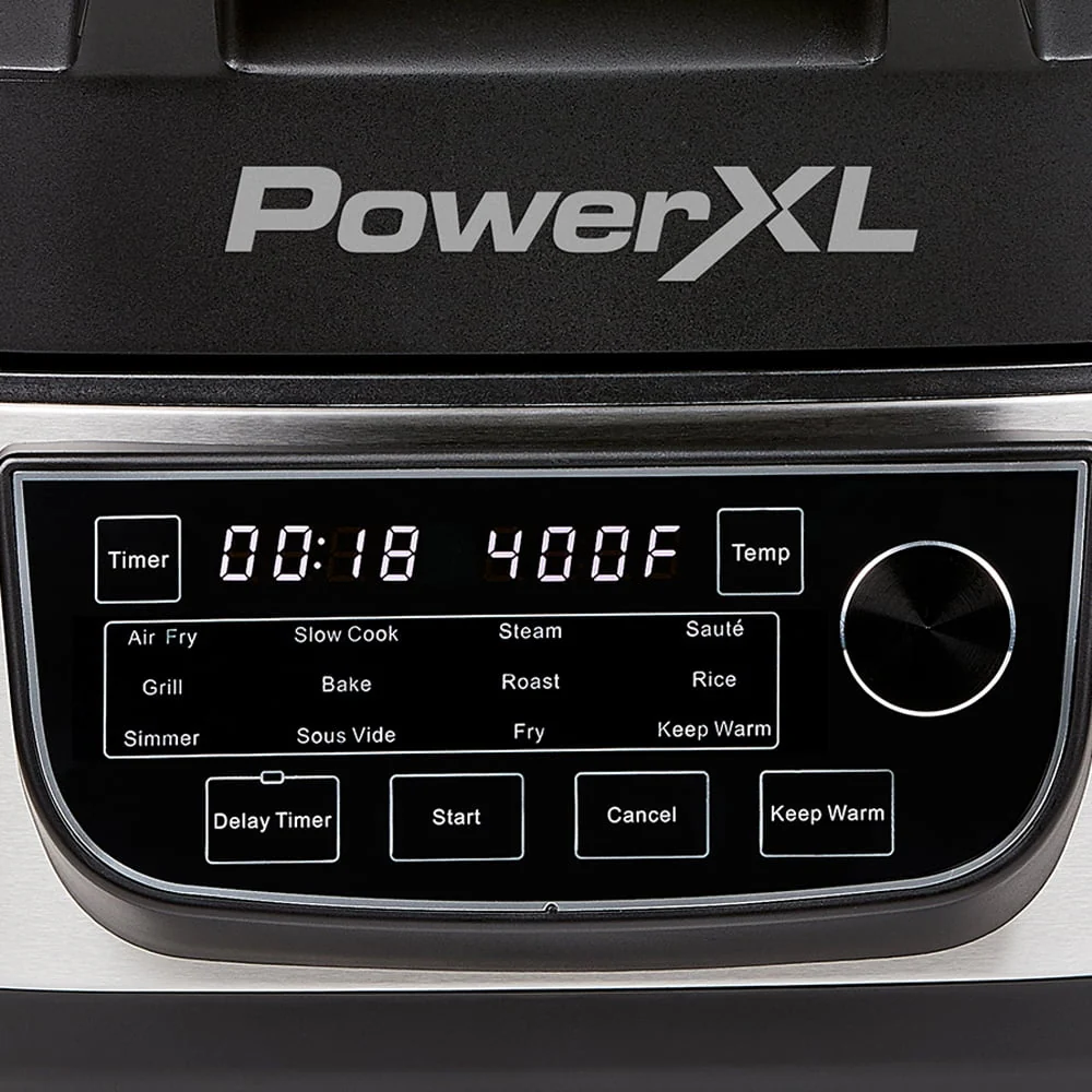 Grill Air Fryer Combo Plus, Indoor Grill / Air Fryer, Stainless Steel - Image 3