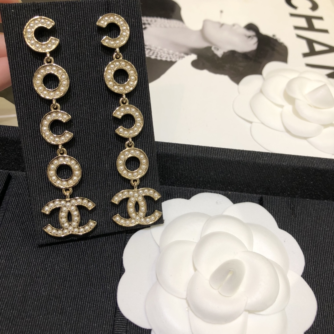 Coco Chanel Brooch Earrings Necklace - Original Replica Club