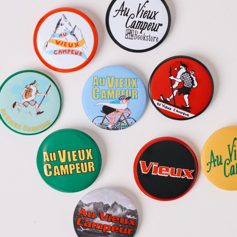 Badge Cycliste - Au Vieux Campeur