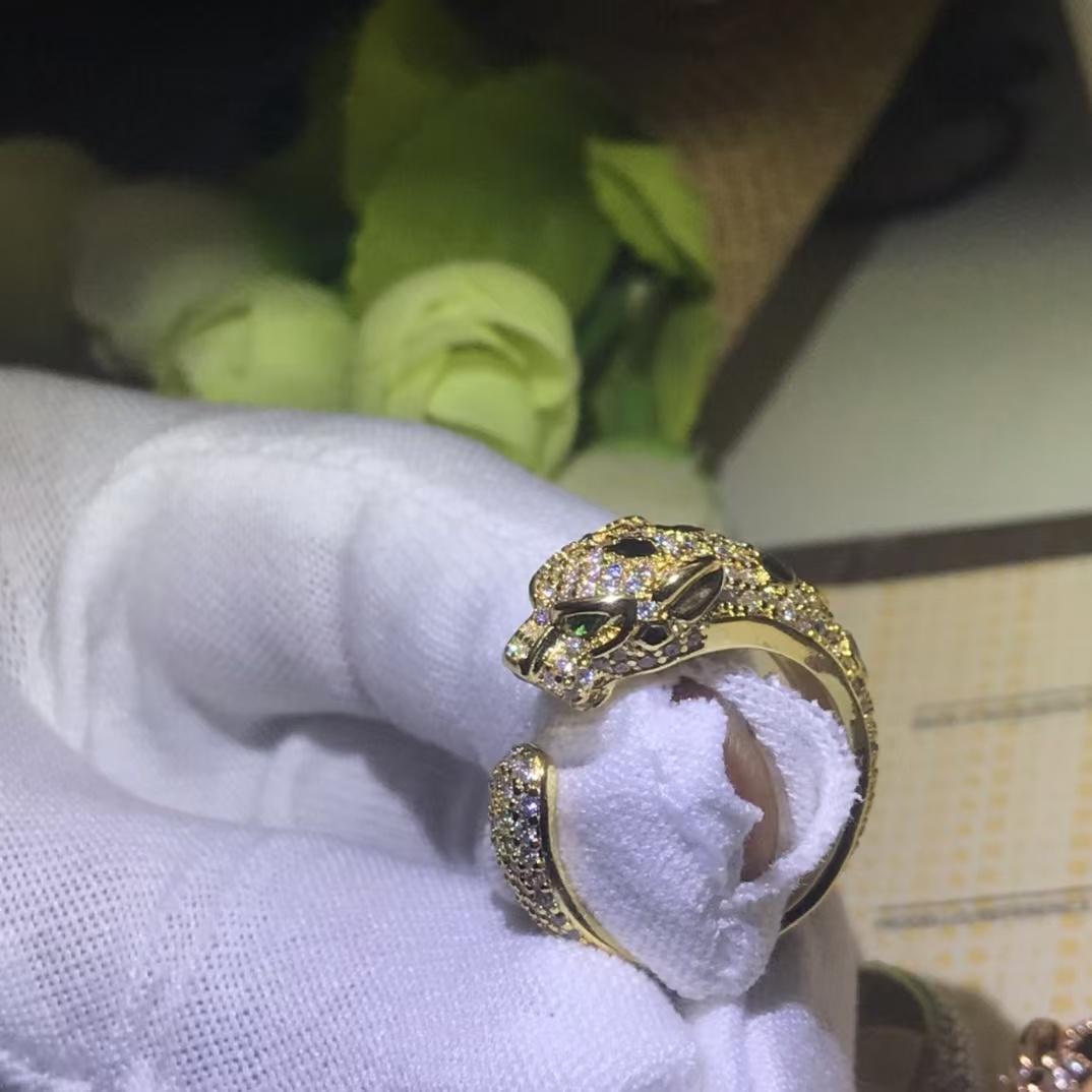Cartier Leopard Head Panthère De Ring - Original Replica Club