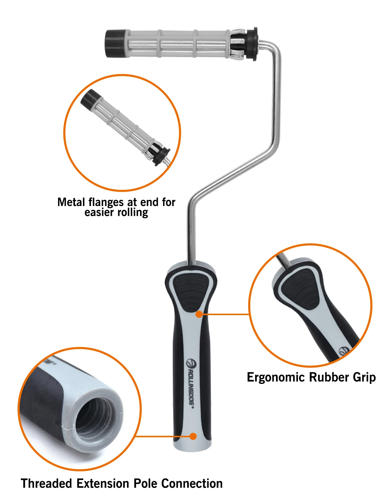 SUPER-MICRO™ Jumbo Mini Roller Set – 4″ Microfiber for Smooth Surfaces (3PC or 7PC Options) - KTF Painting Interior Exterior