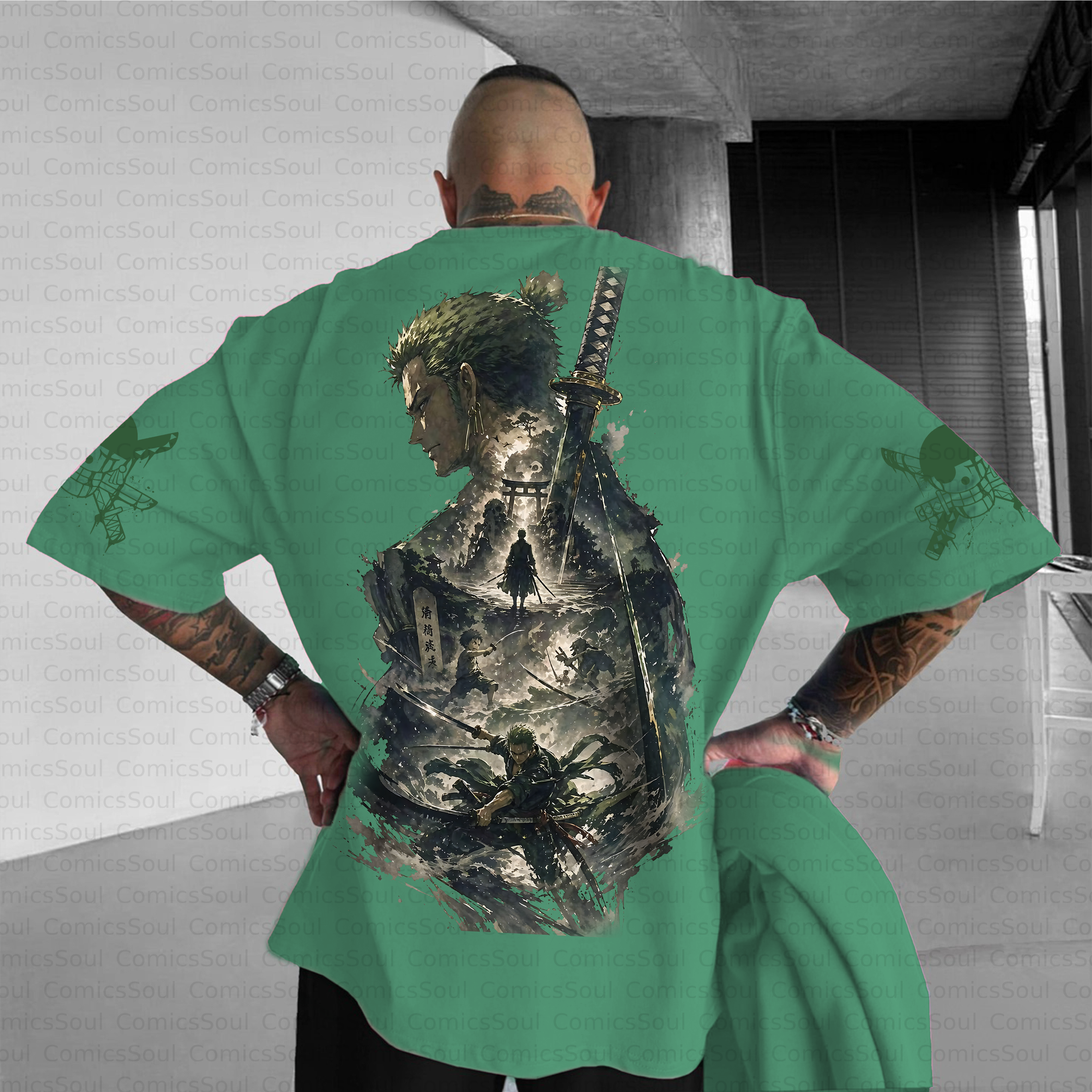Unisex Anime Inspired Vintage T-Shirt