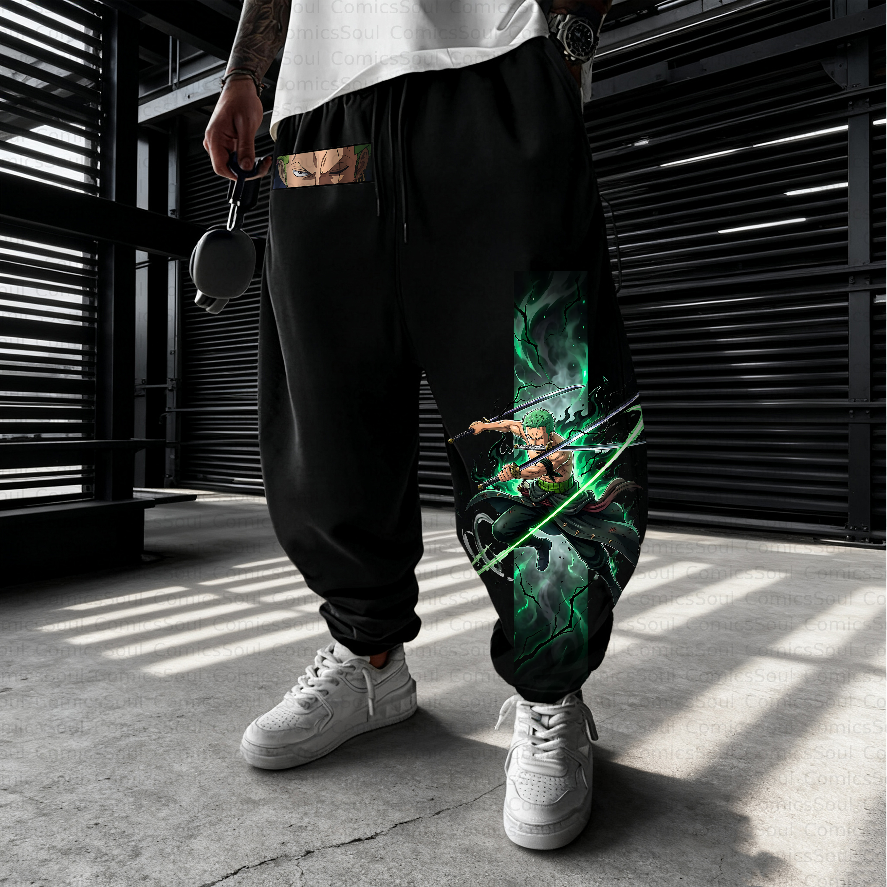 Unisex Casual Anime Streetwear Pant