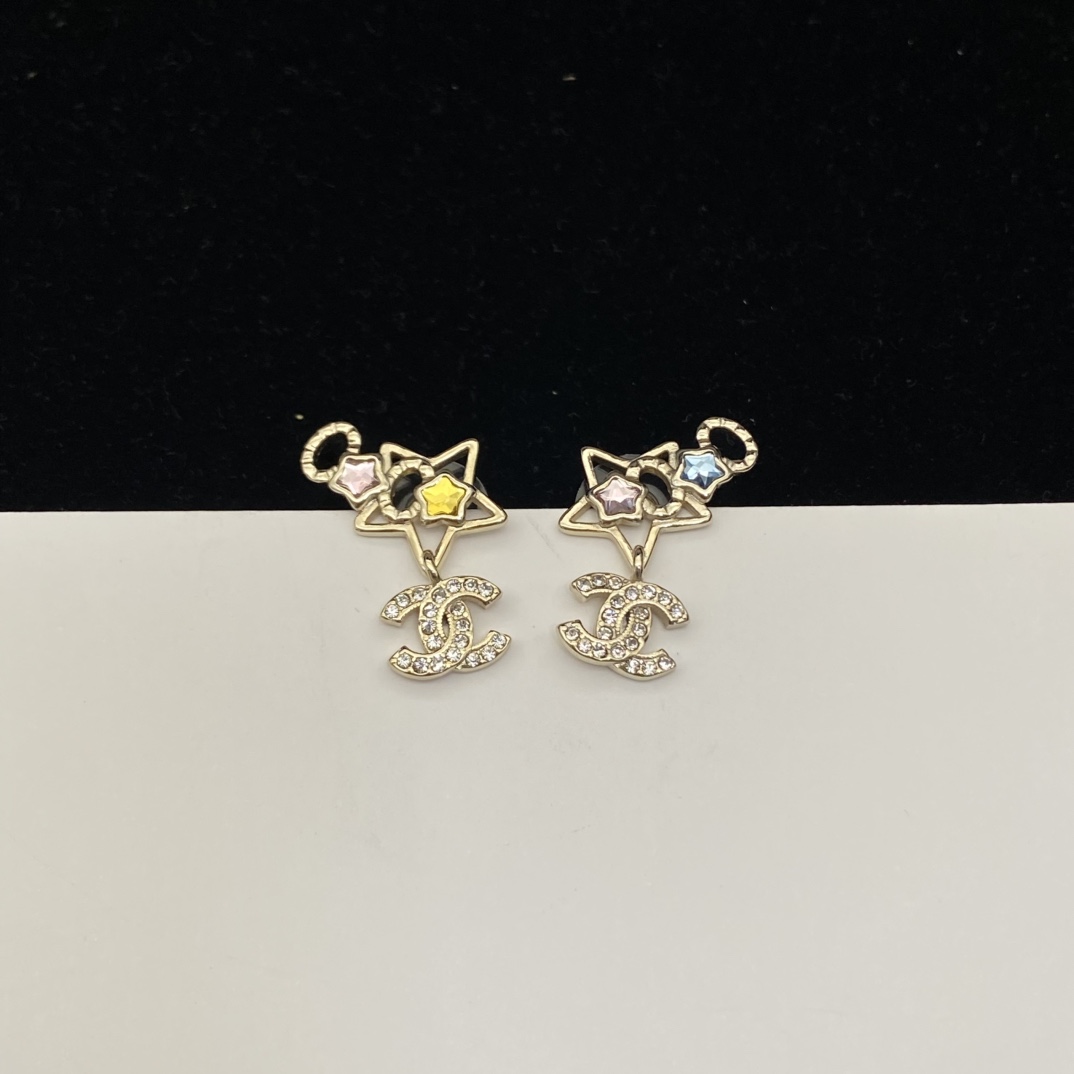 Chanel Dreamy Star Earrings Necklace - Original Replica Club