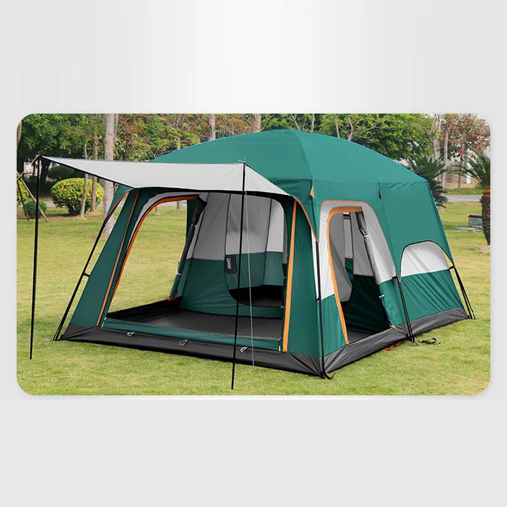 Eccomum 12-Person Family Cabin Tent with Divided Curtains - Image 9