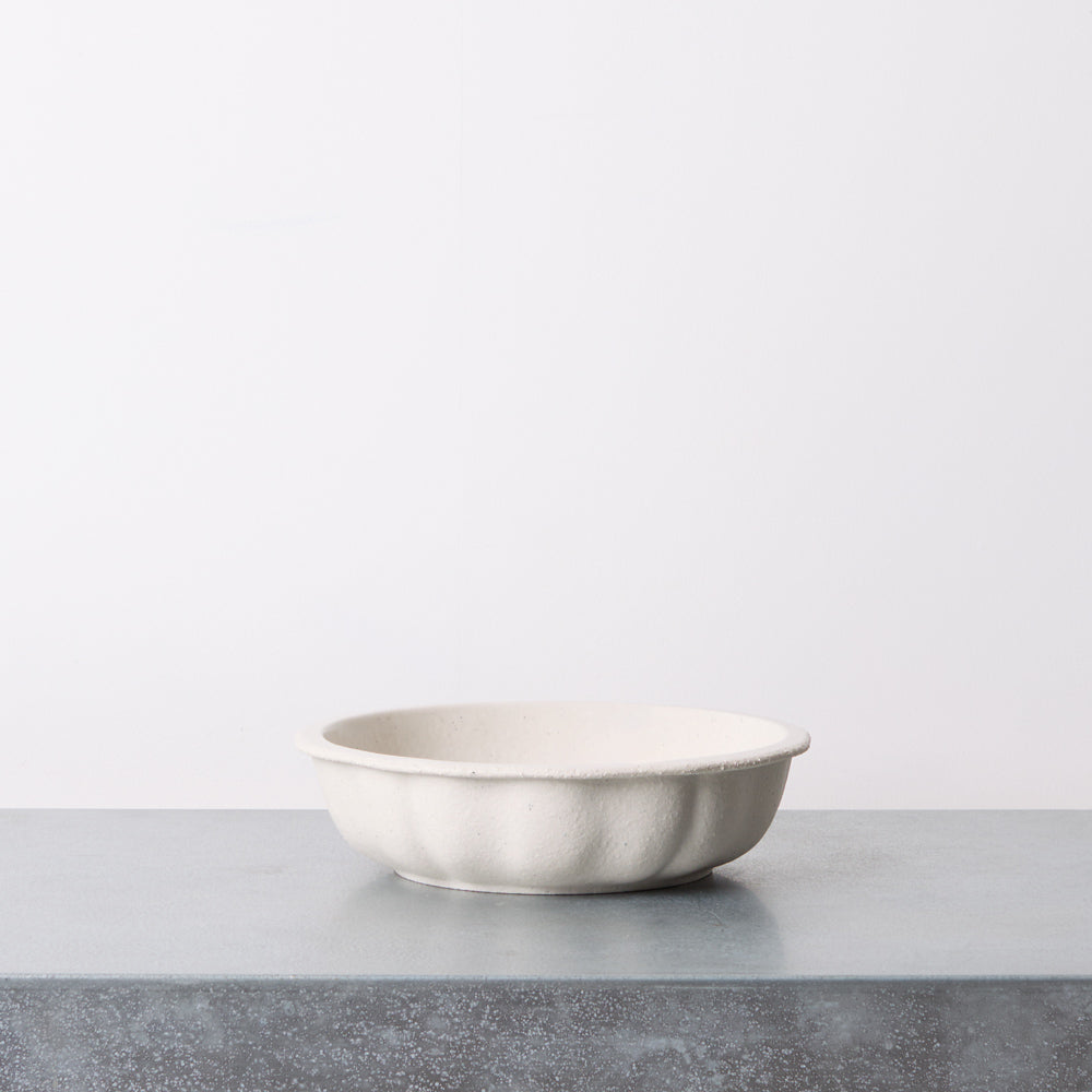 Assiette creuse - Sable brillant