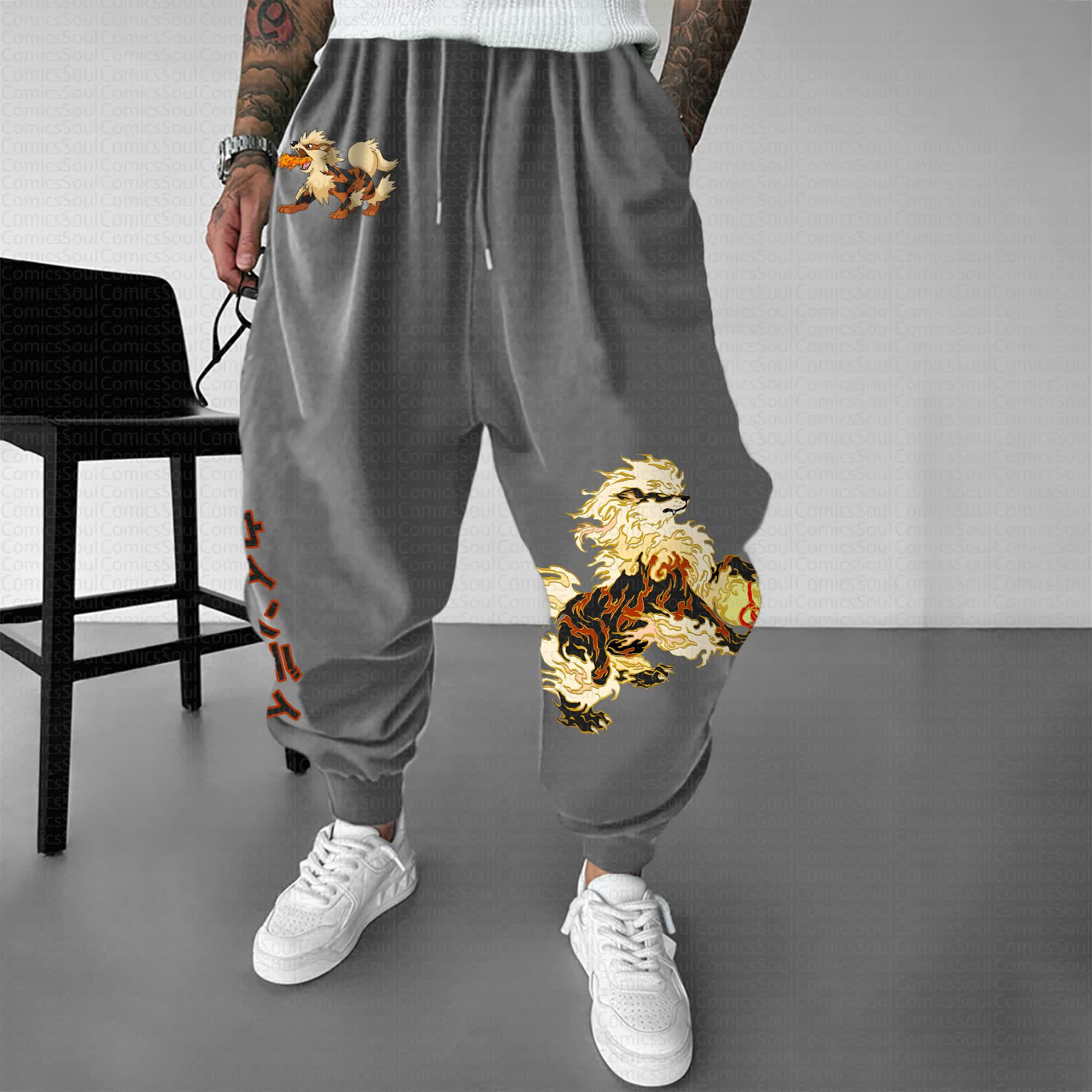 Unisex  “Comicssoul” Casual Anime Streetwear Pants